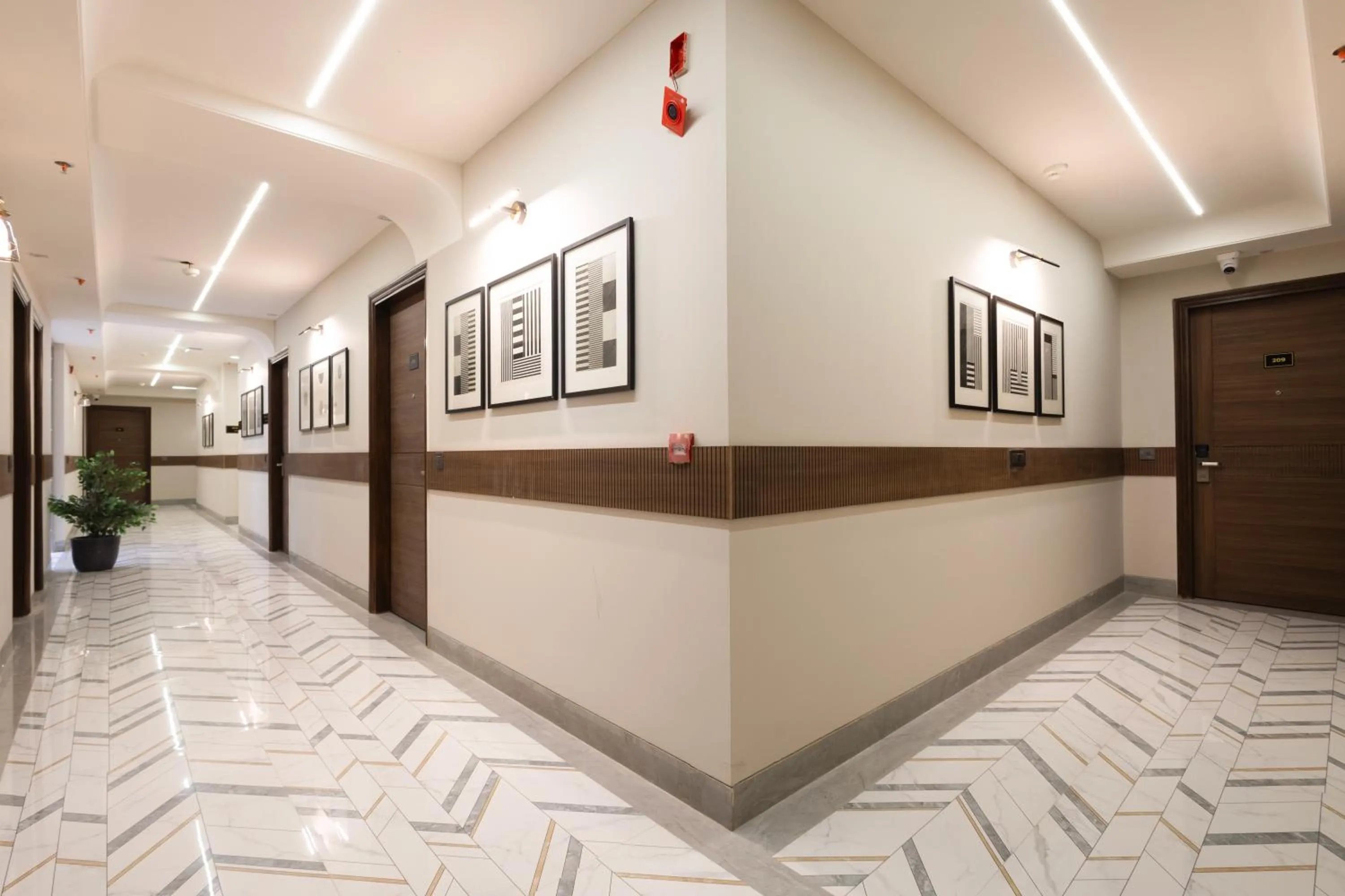 Decorative detail in Saltstayz Premier - Naraina, Central Delhi