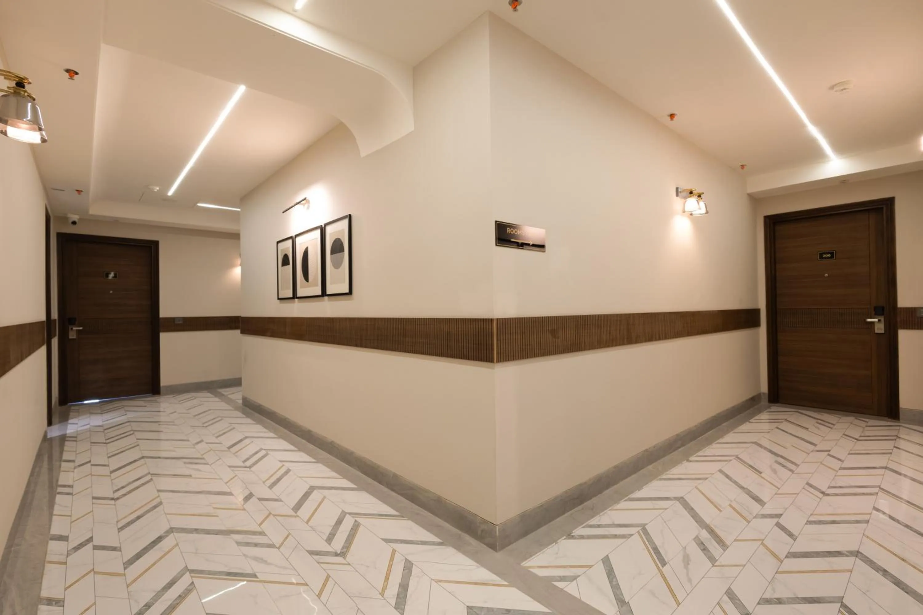 Decorative detail in Saltstayz Premier - Naraina, Central Delhi