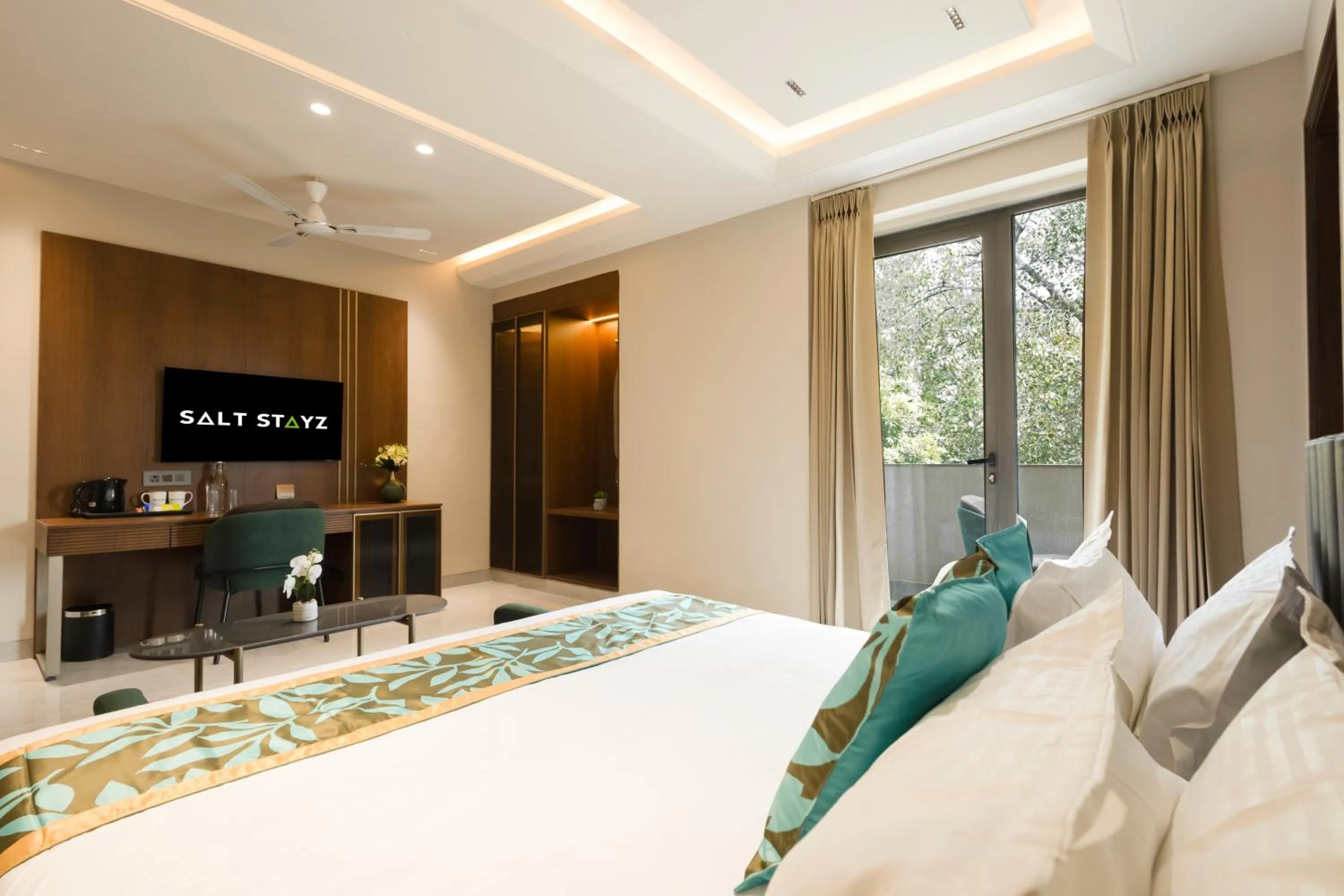 Bed in Saltstayz Premier - Naraina, Central Delhi