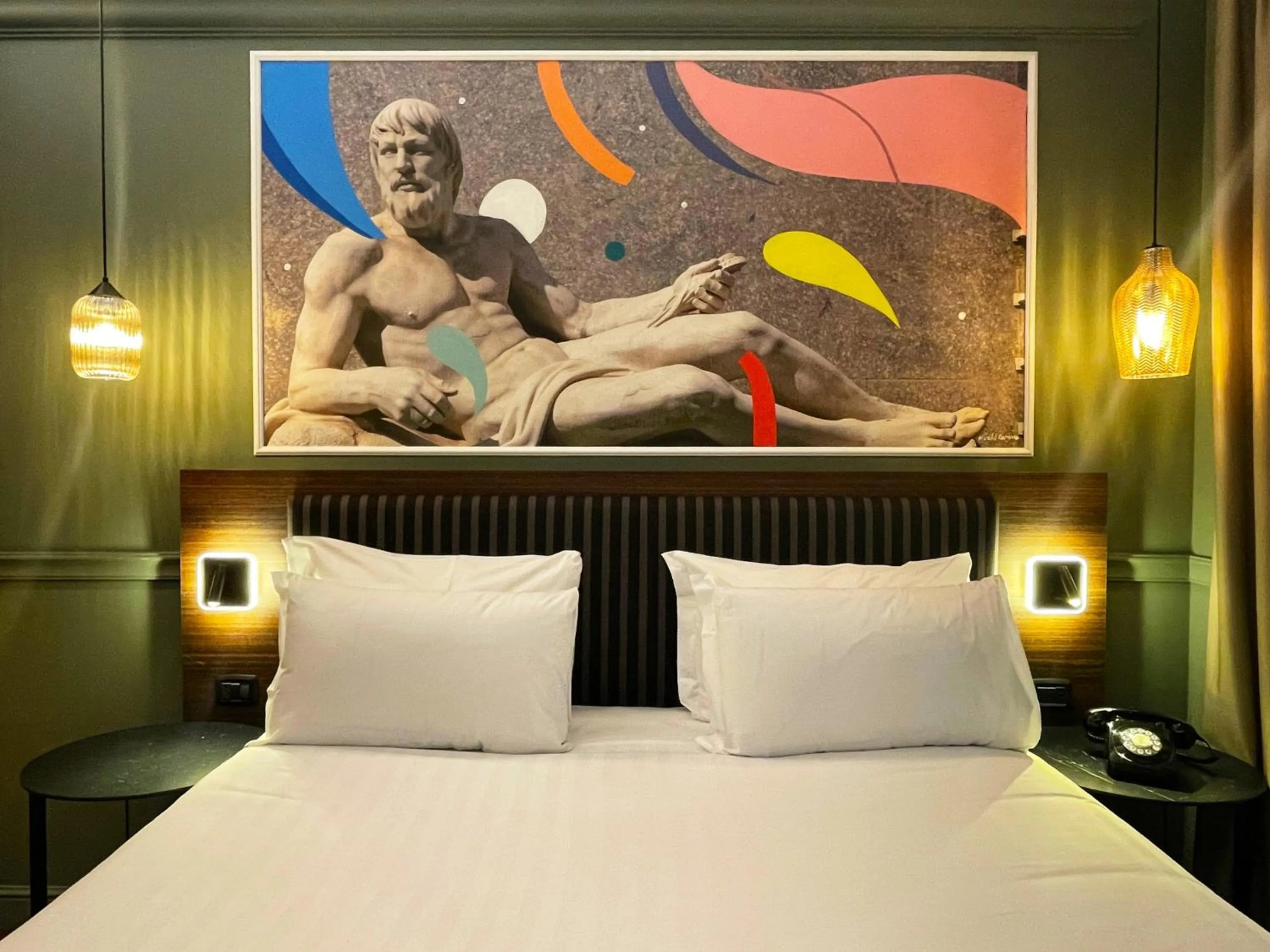 Photo of the whole room, Bed in Hotel CHC Torino Castello