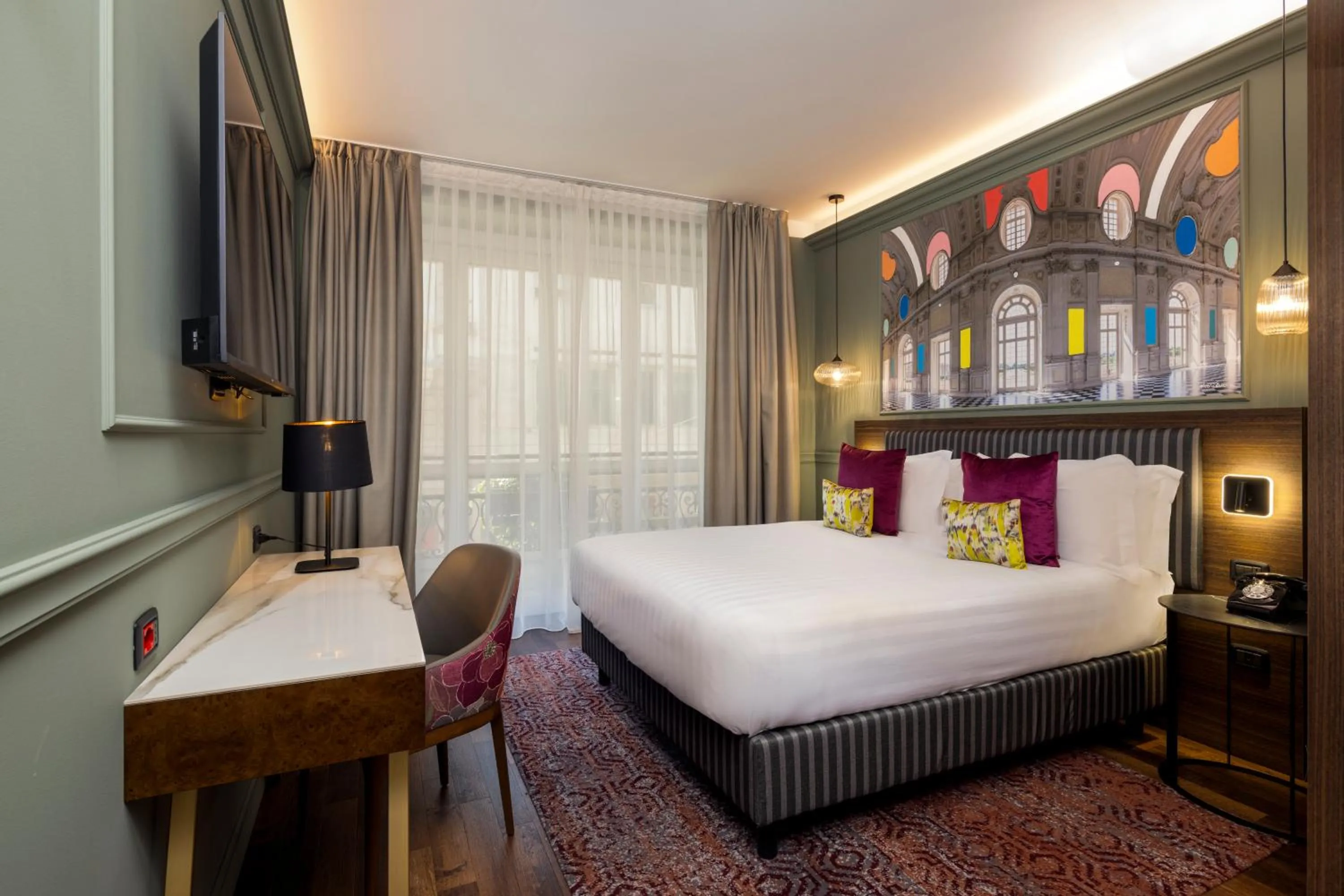 Bed in Hotel CHC Torino Castello