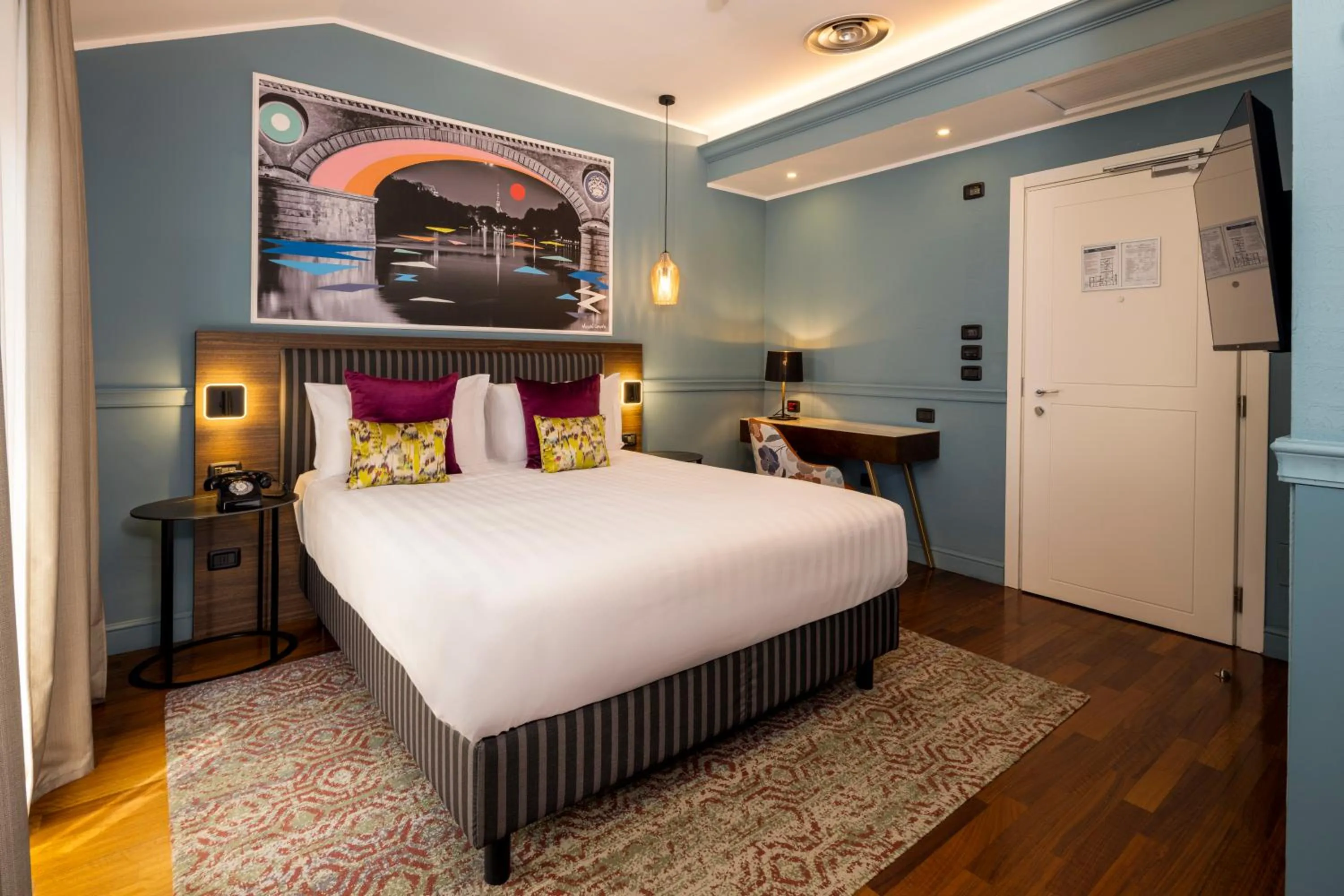 Bed in Hotel CHC Torino Castello