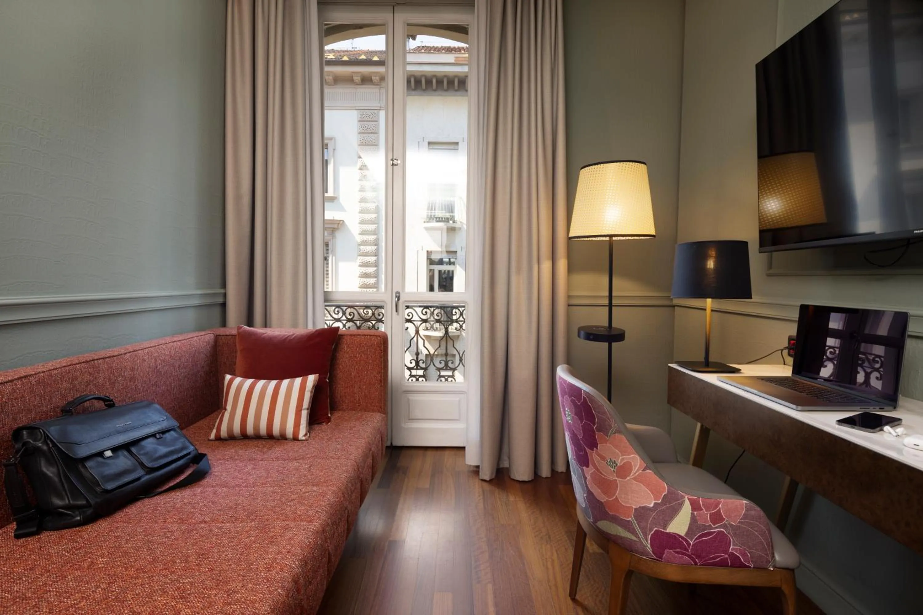 Living room in Hotel CHC Torino Castello