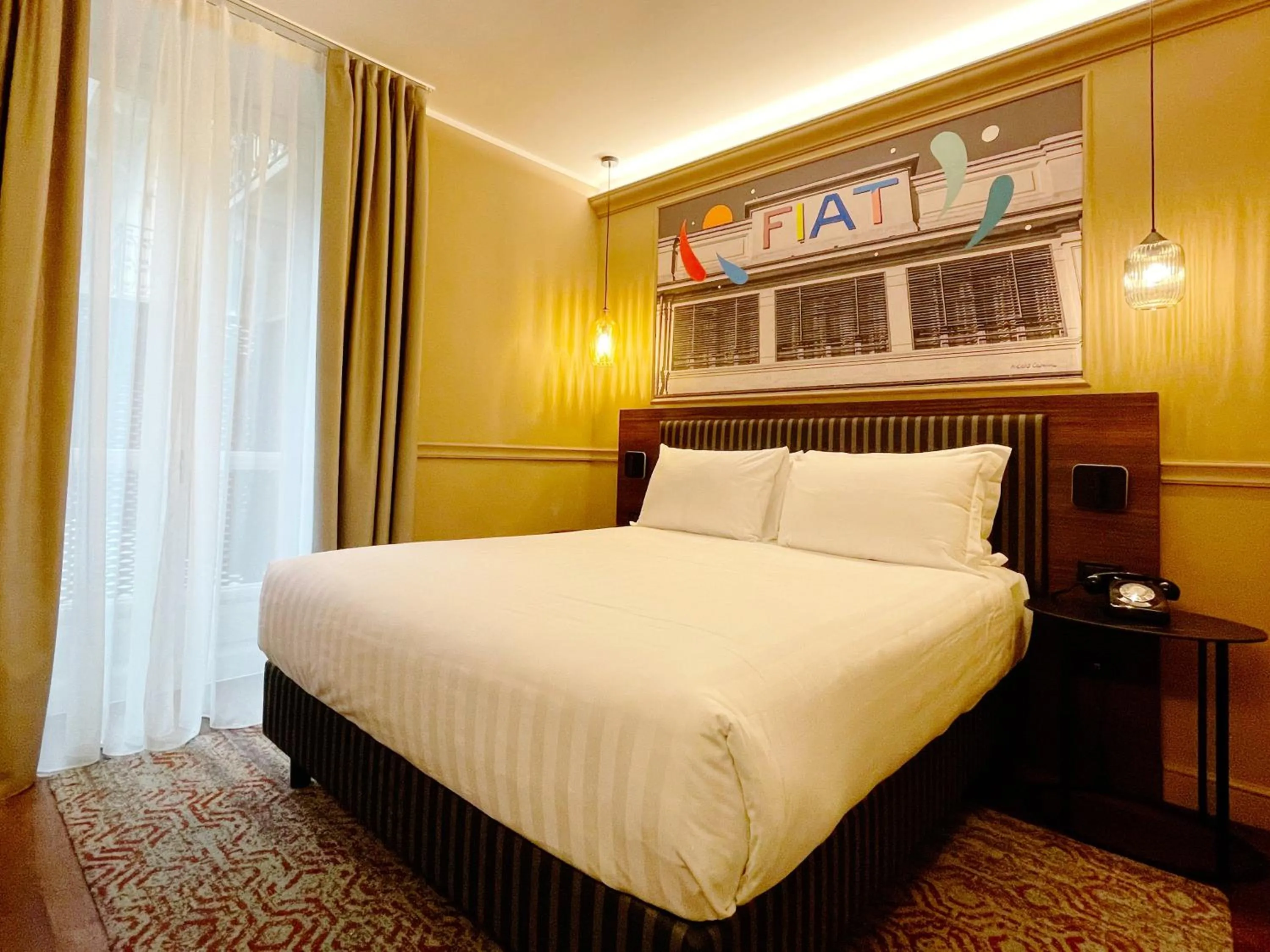 Photo of the whole room, Bed in Hotel CHC Torino Castello