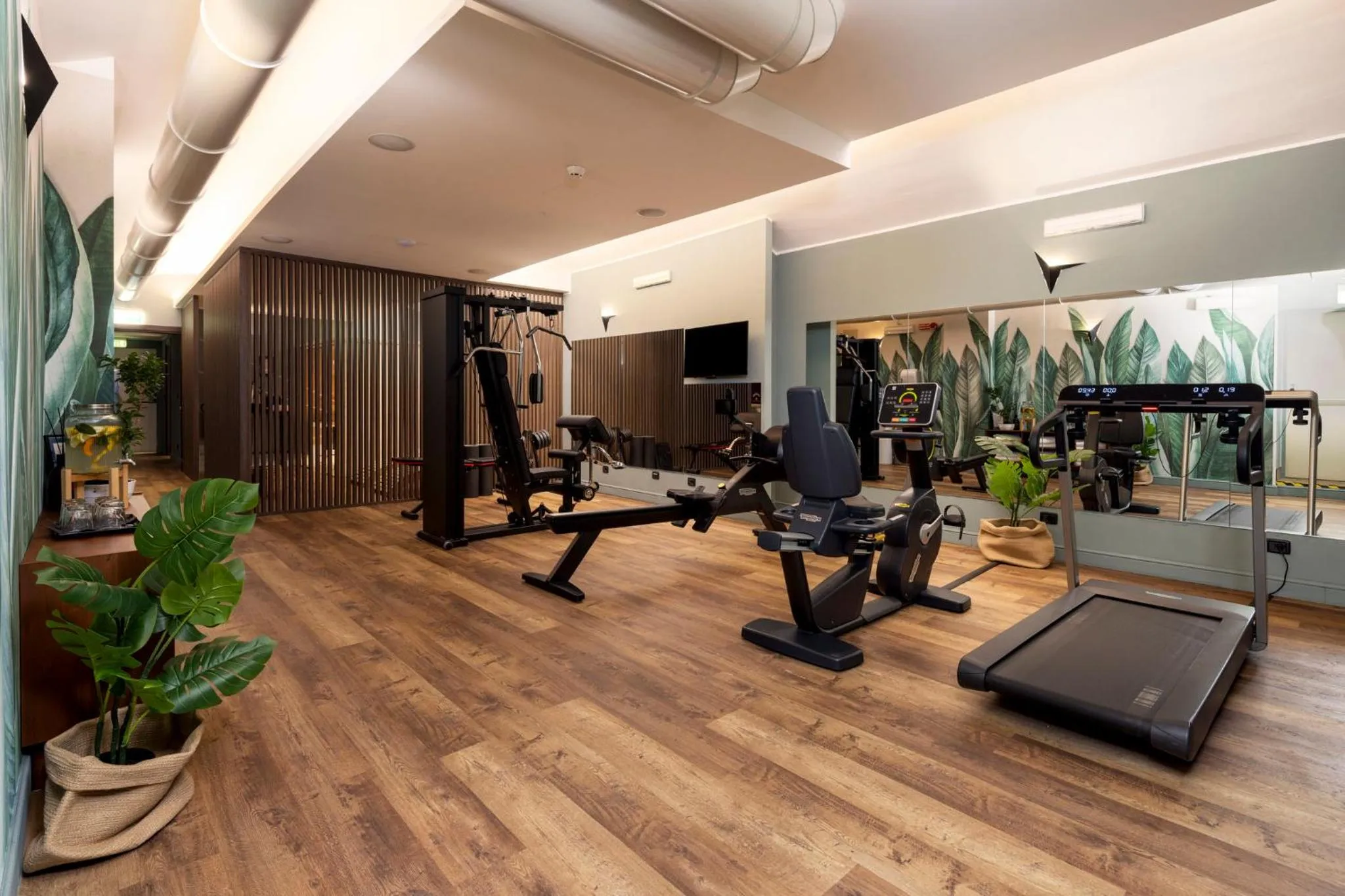 Fitness centre/facilities in Hotel CHC Torino Castello