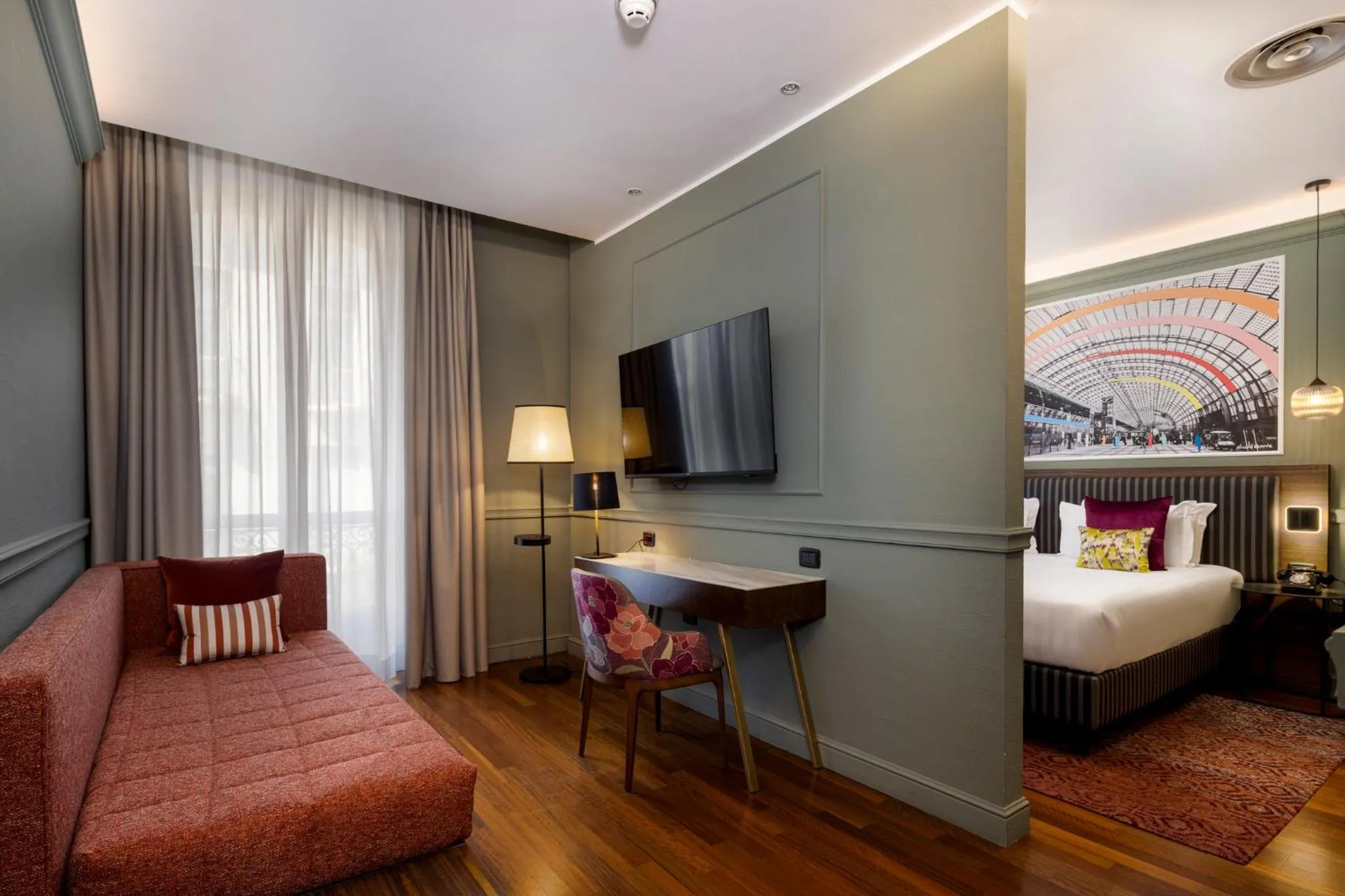 Photo of the whole room, Bed in Hotel CHC Torino Castello