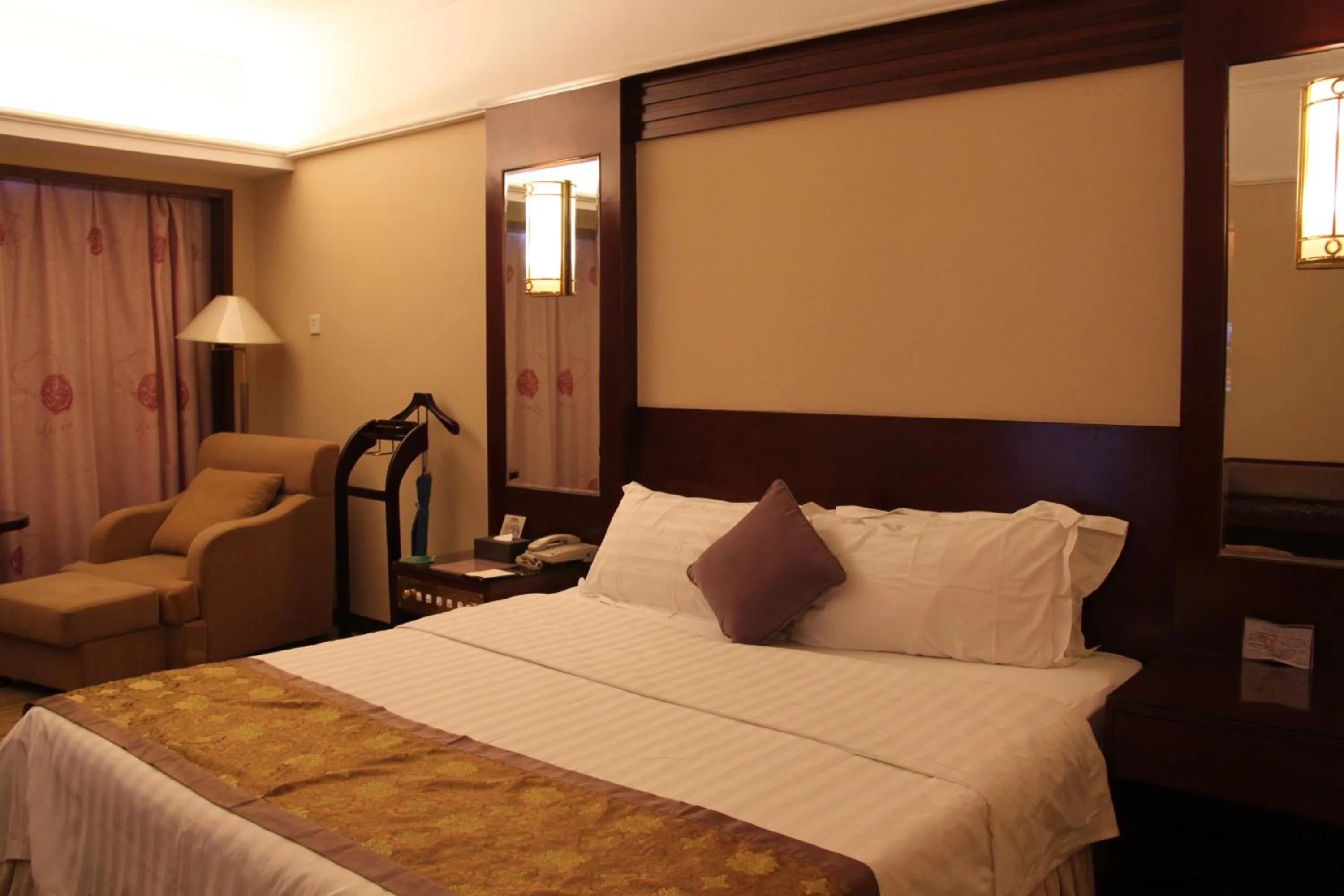 Bed in Sunshine Holiday Hotel Fuzhou