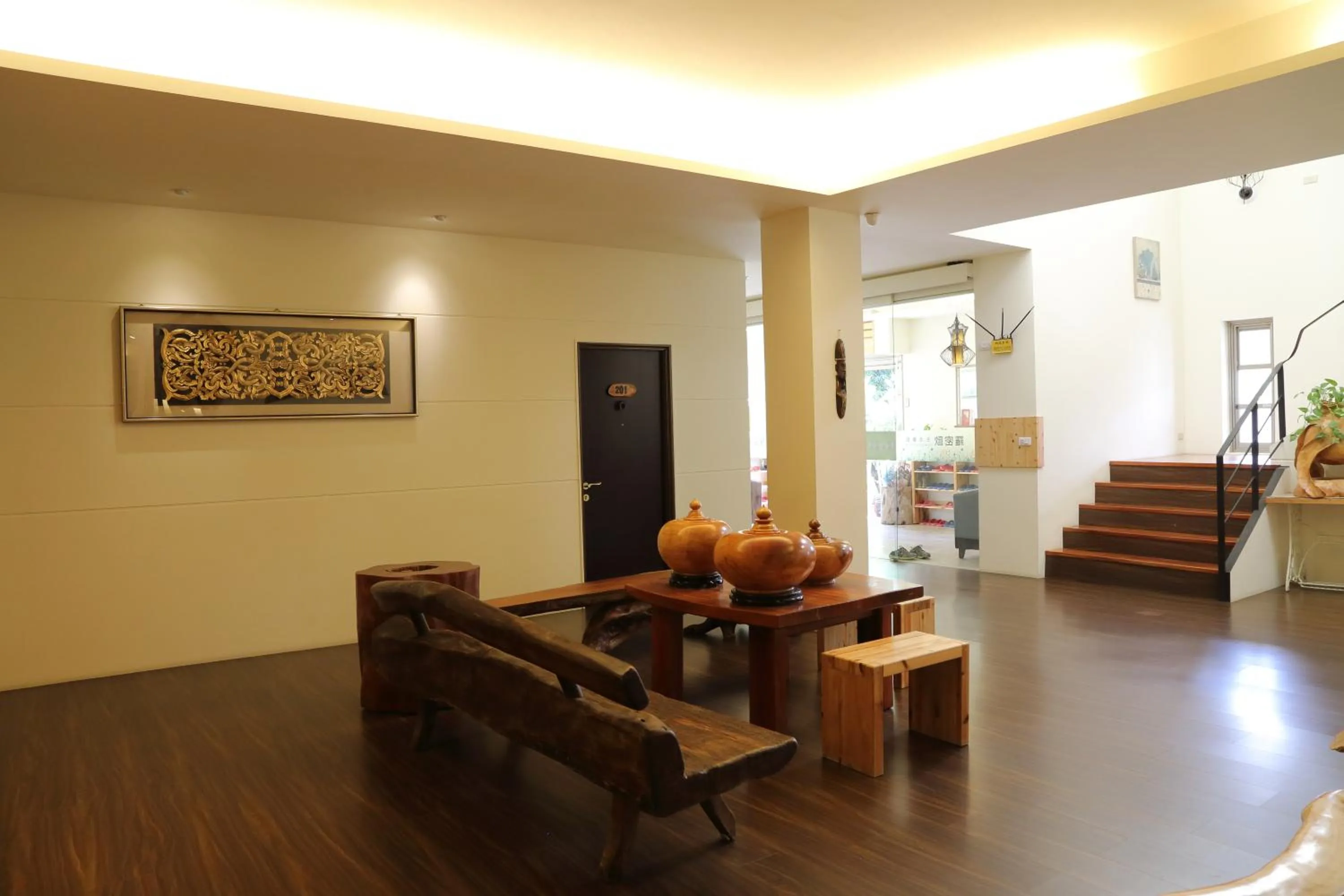 Lobby or reception in Romeo B&B