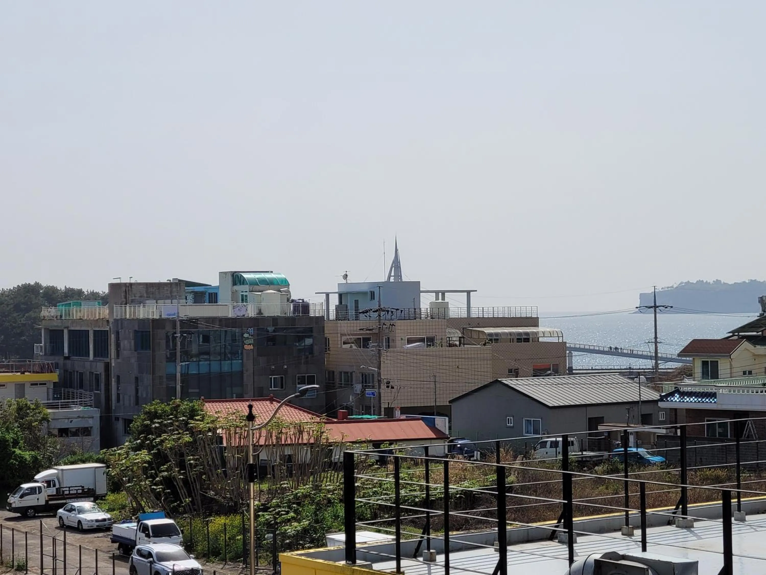 View (from property/room) in BK Hotel Jeju