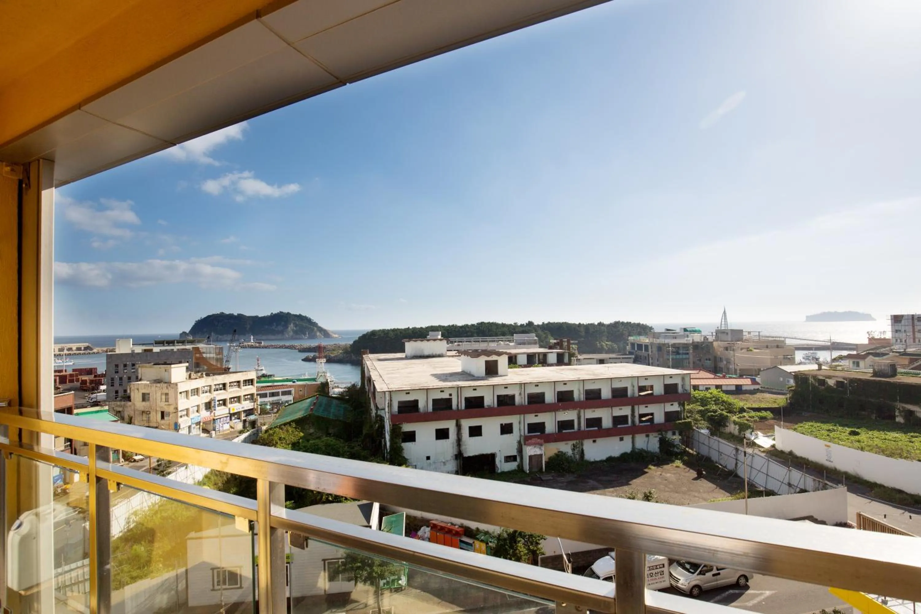 Balcony/Terrace in BK Hotel Jeju