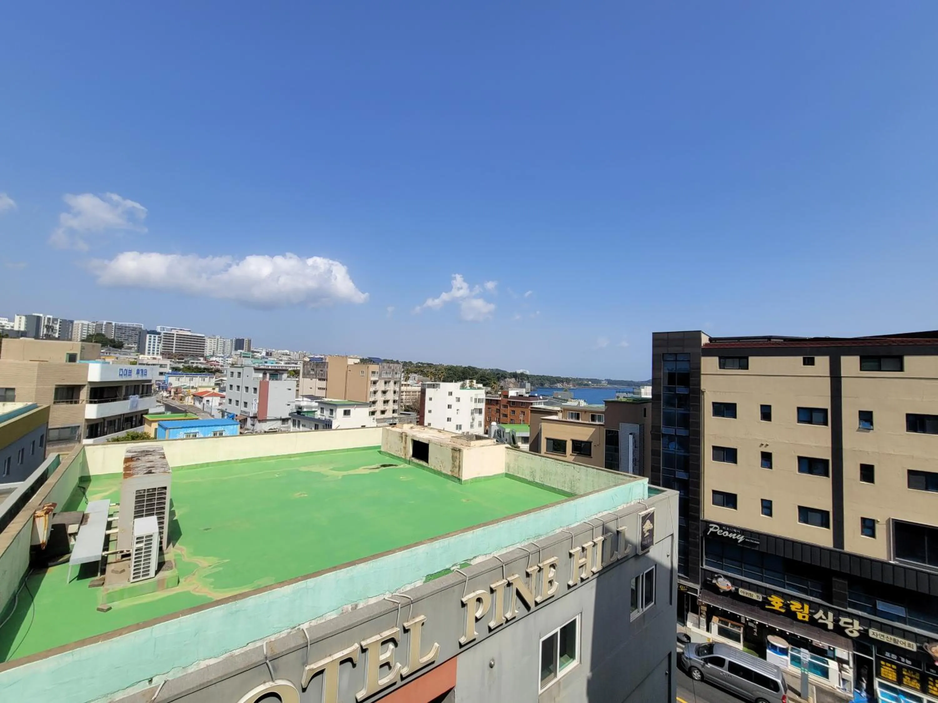 Balcony/Terrace in BK Hotel Jeju