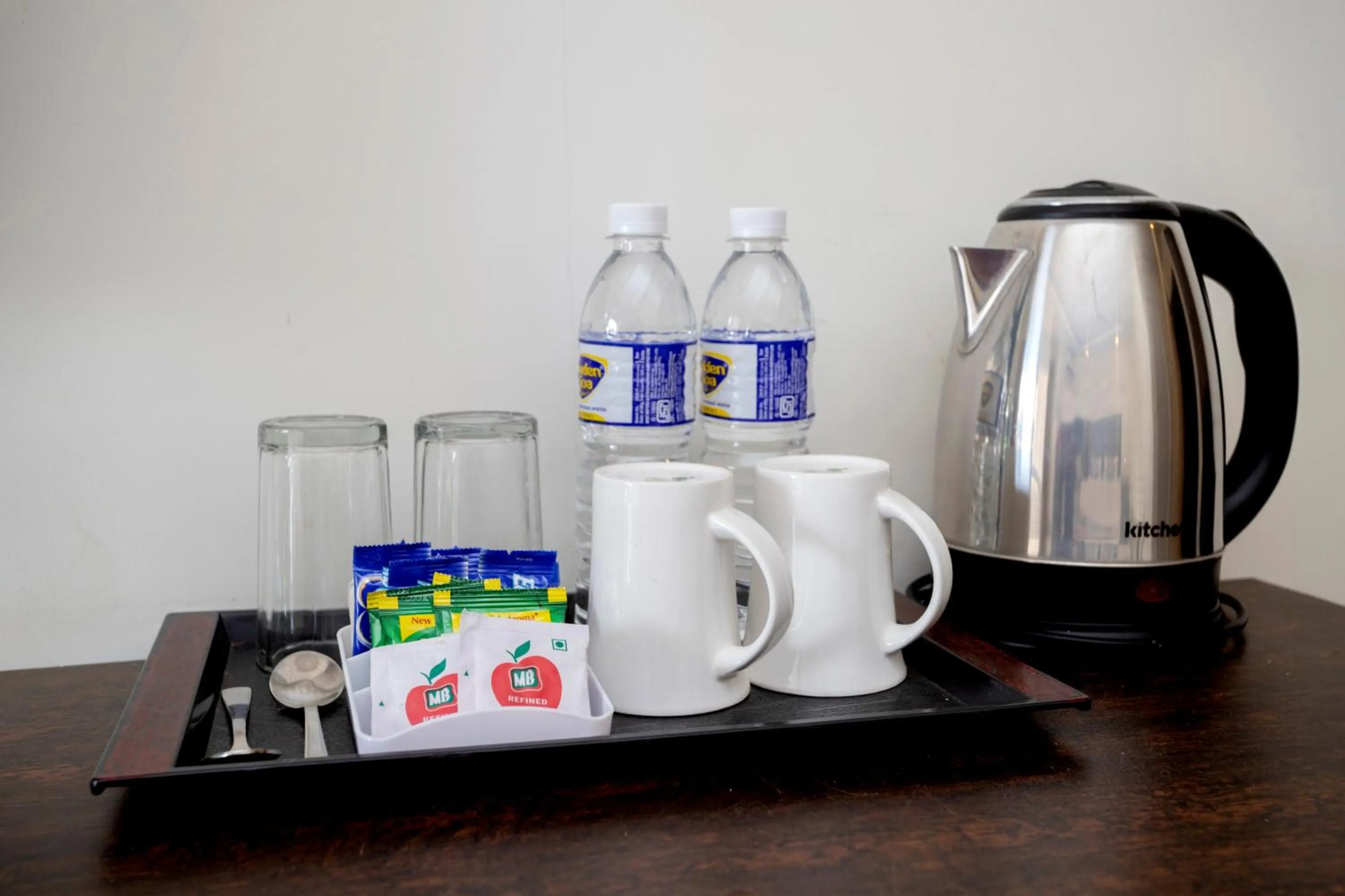 Coffee/tea facilities in La Vaiencia Beach Resort, Morjim