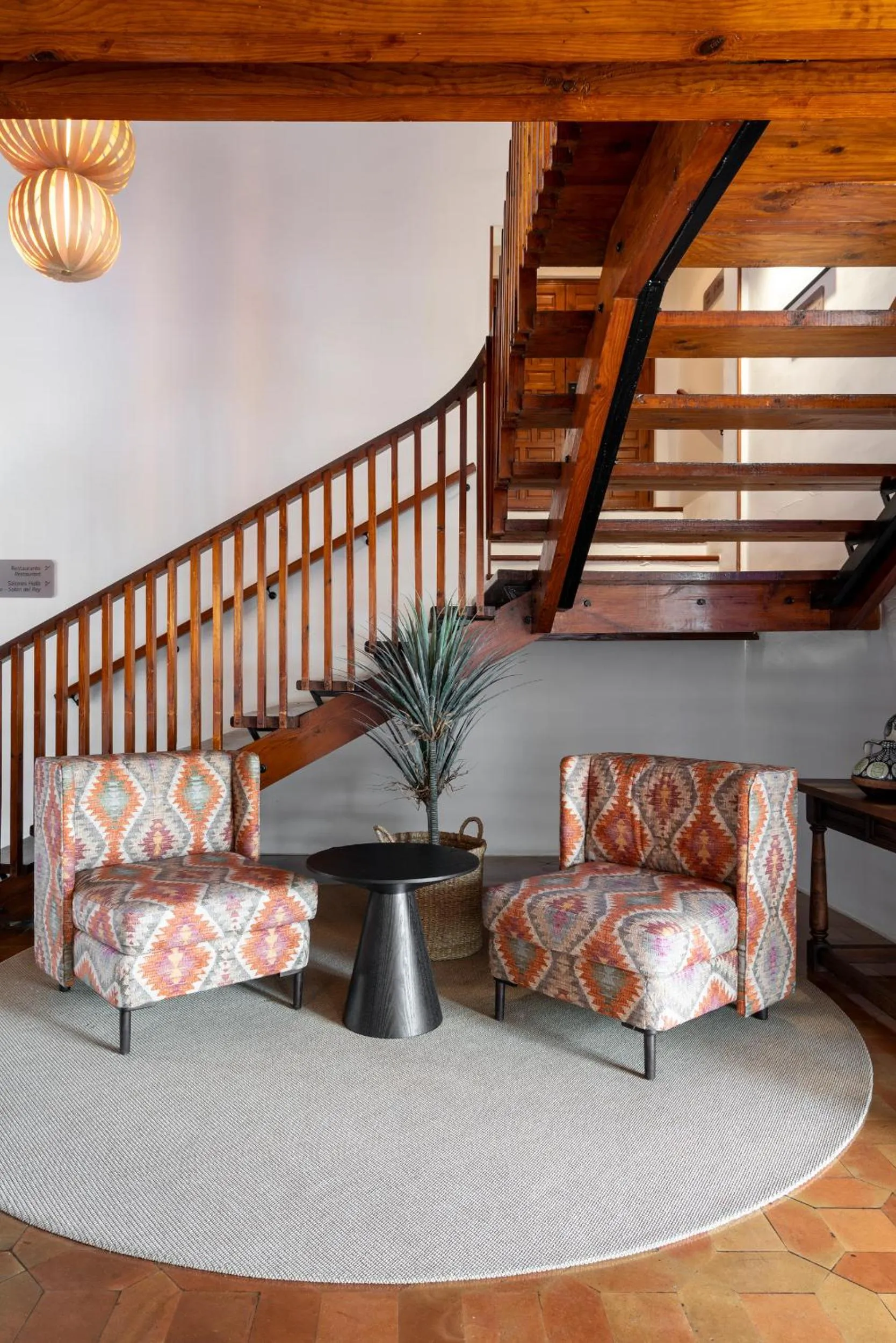 Lobby or reception in Parador de Mazagón