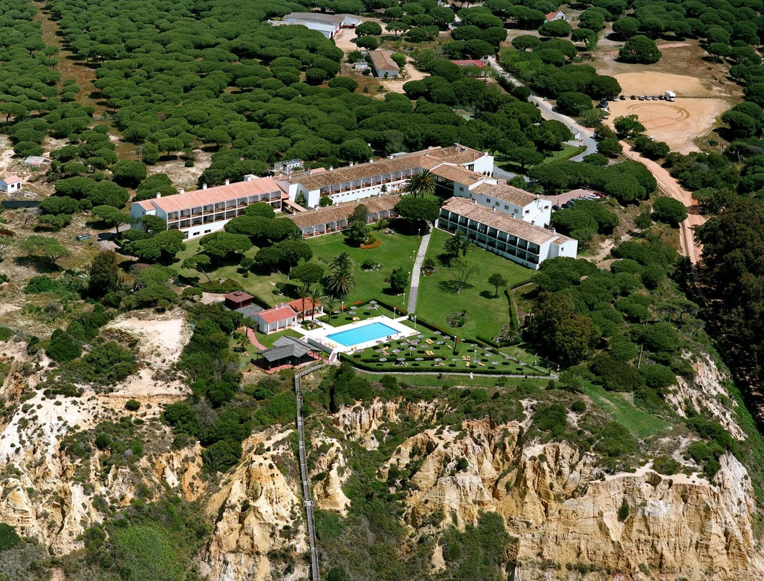 Bird's eye view in Parador de Mazagón