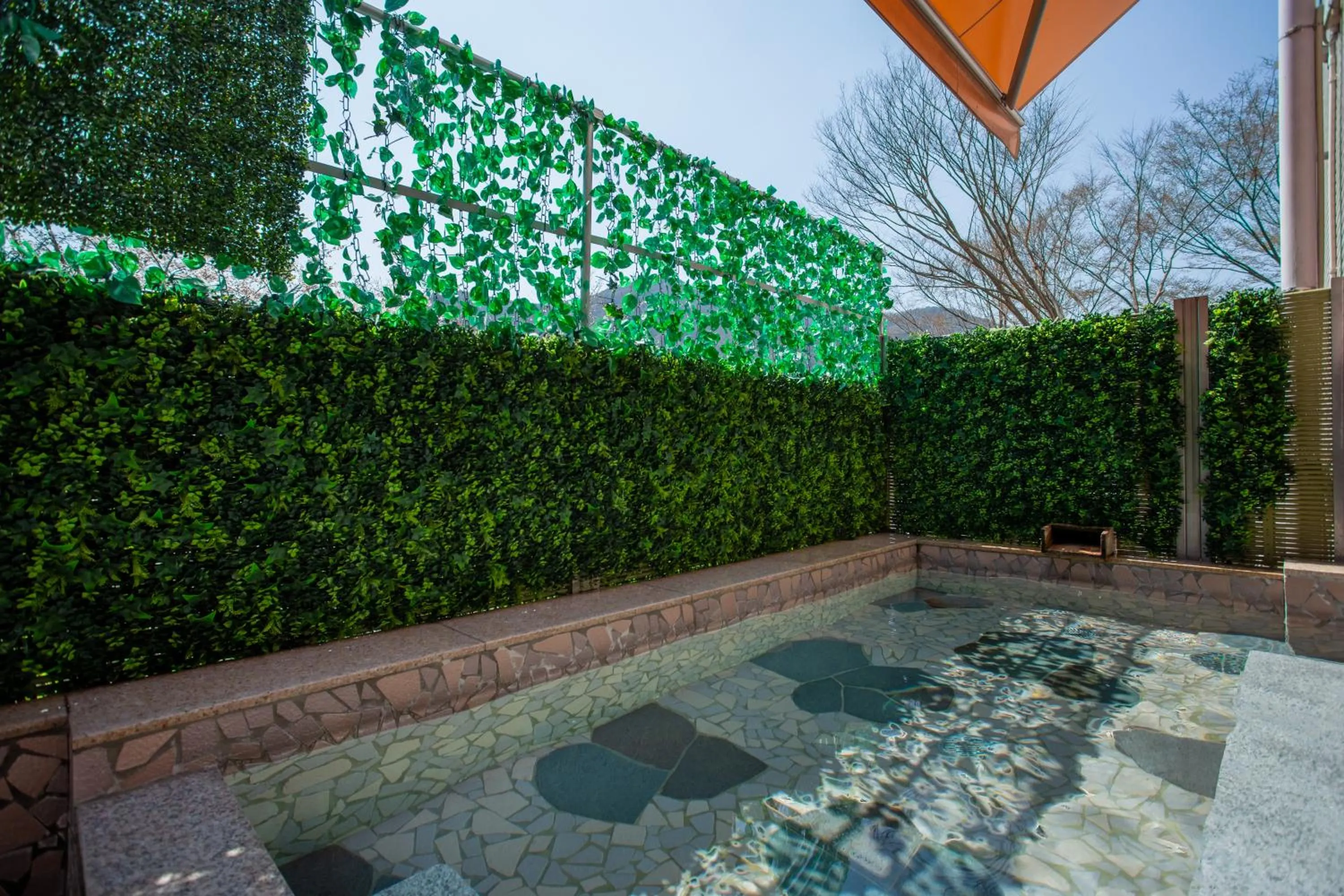 Open Air Bath in Hotel Second Stage