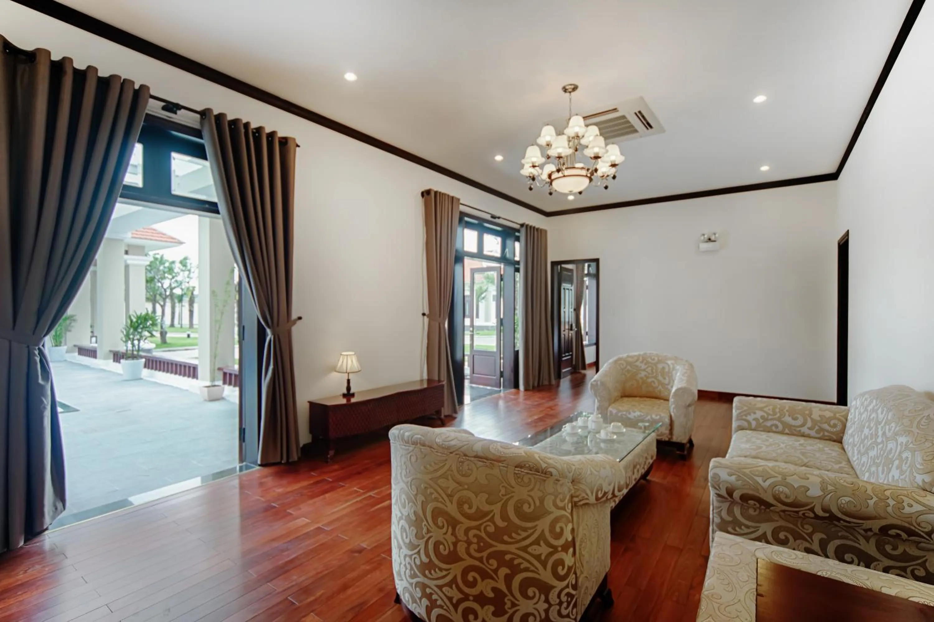 Living room in Ban Thach Riverside Hotel & Resort