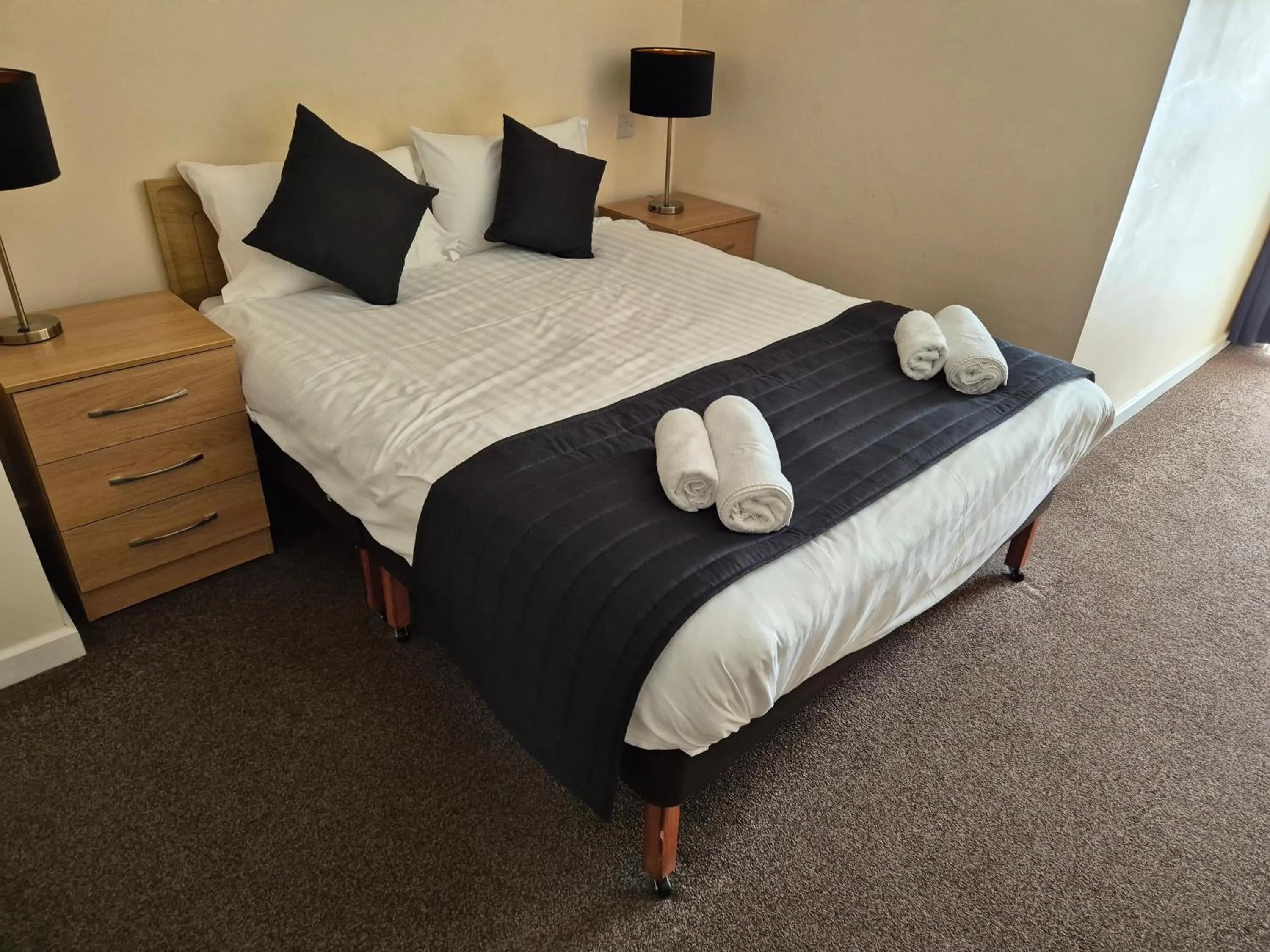 Bed in Trecarn Hotel