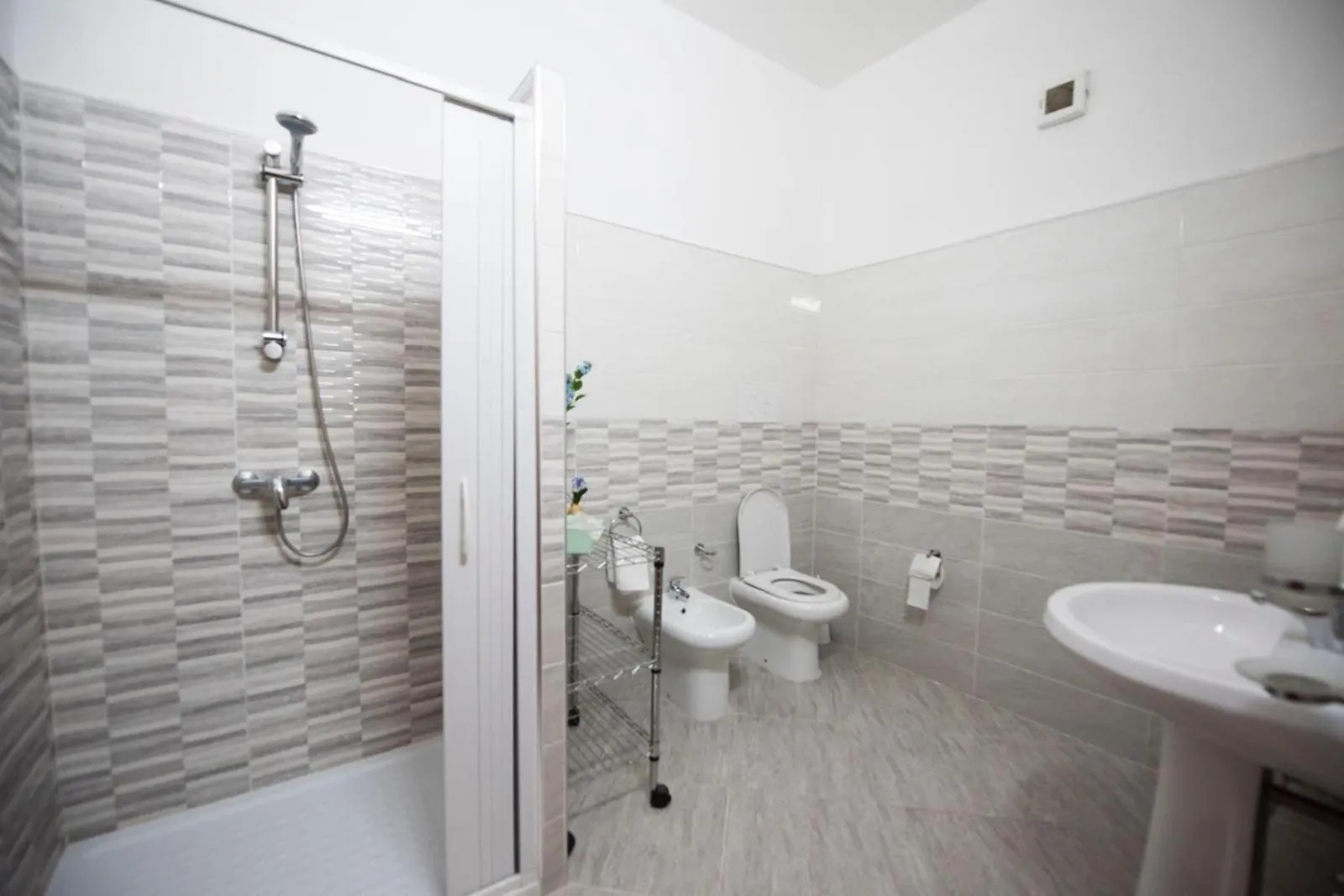 Shower in B&B Casa Cosmano