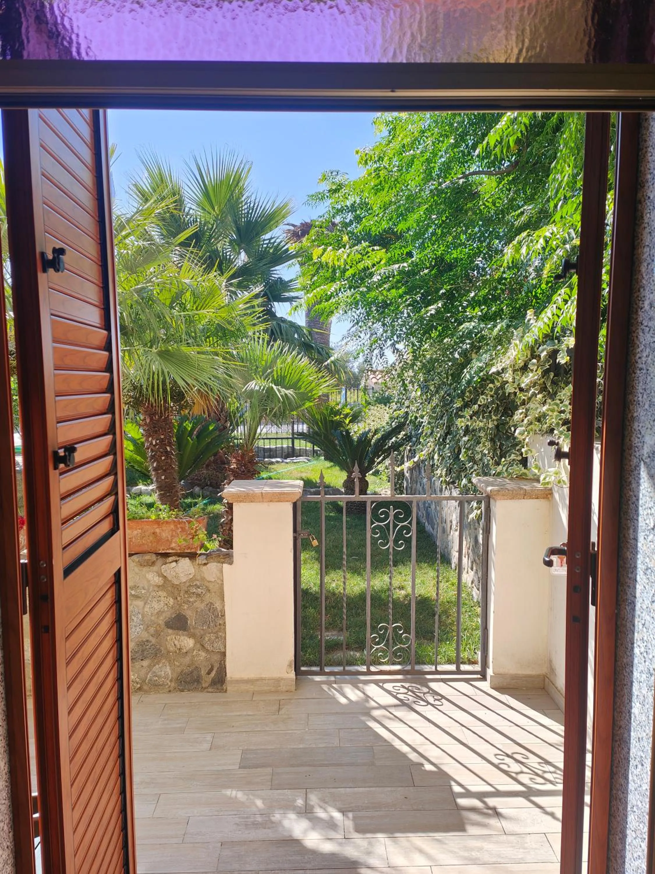 Garden in B&B Casa Cosmano