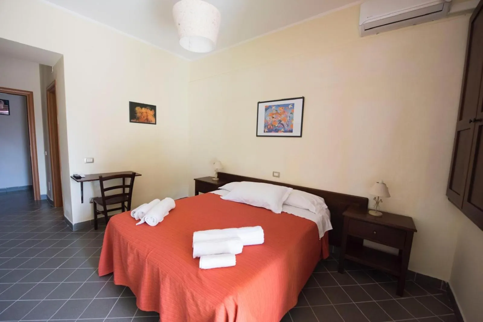 Bed in B&B Casa Cosmano