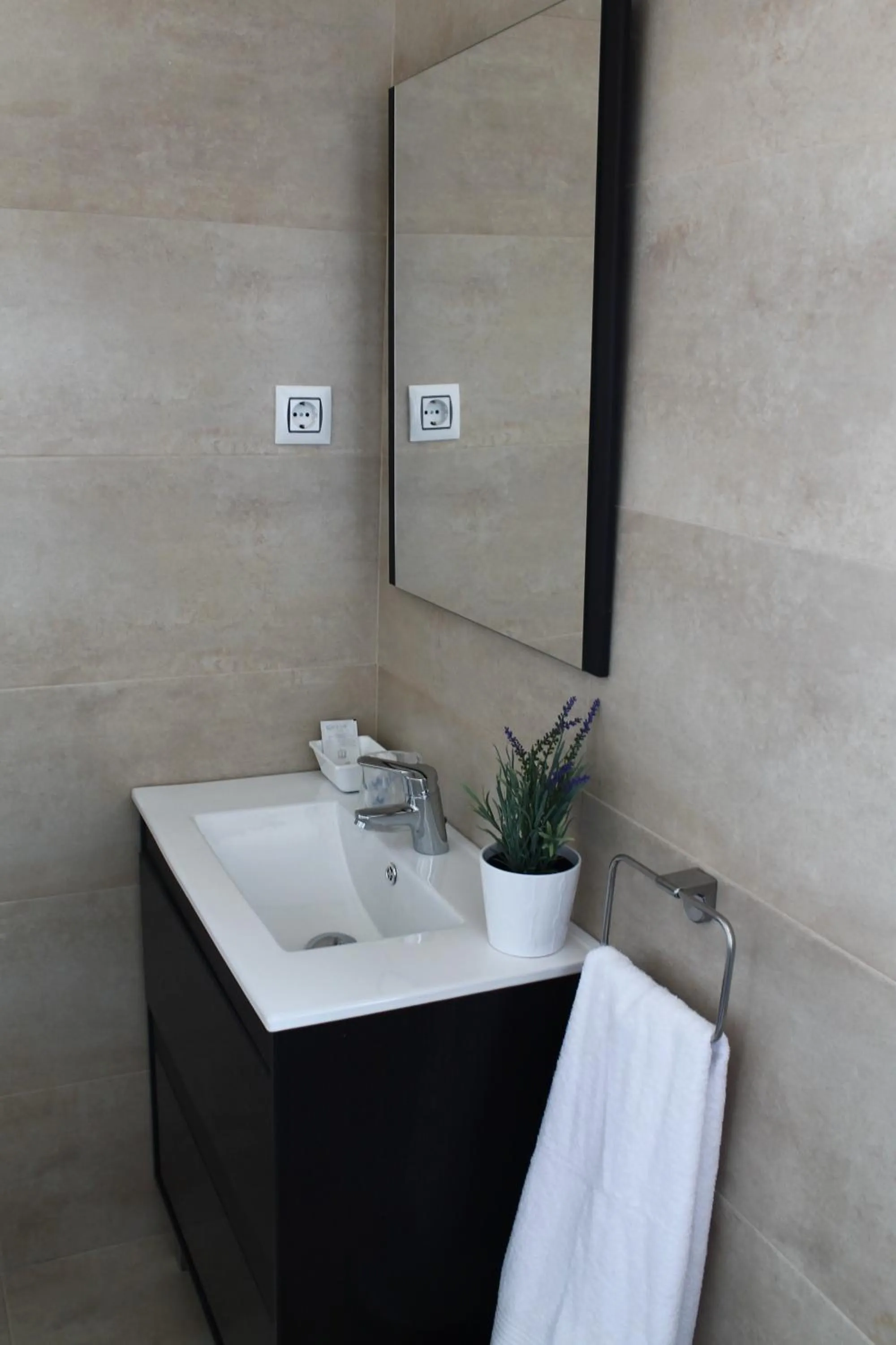 Shower in Hostal Landhaus