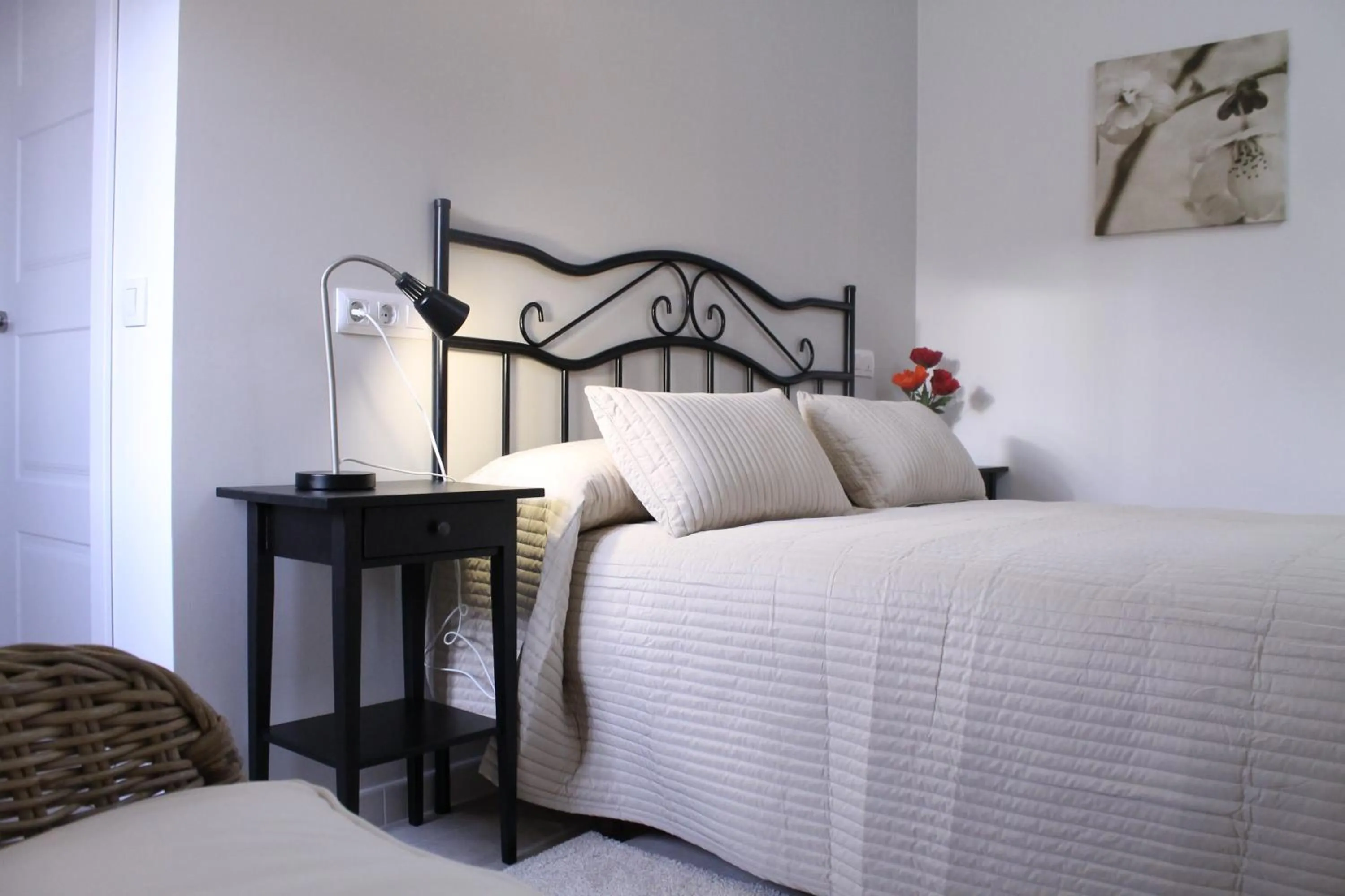 Bed in Hostal Landhaus