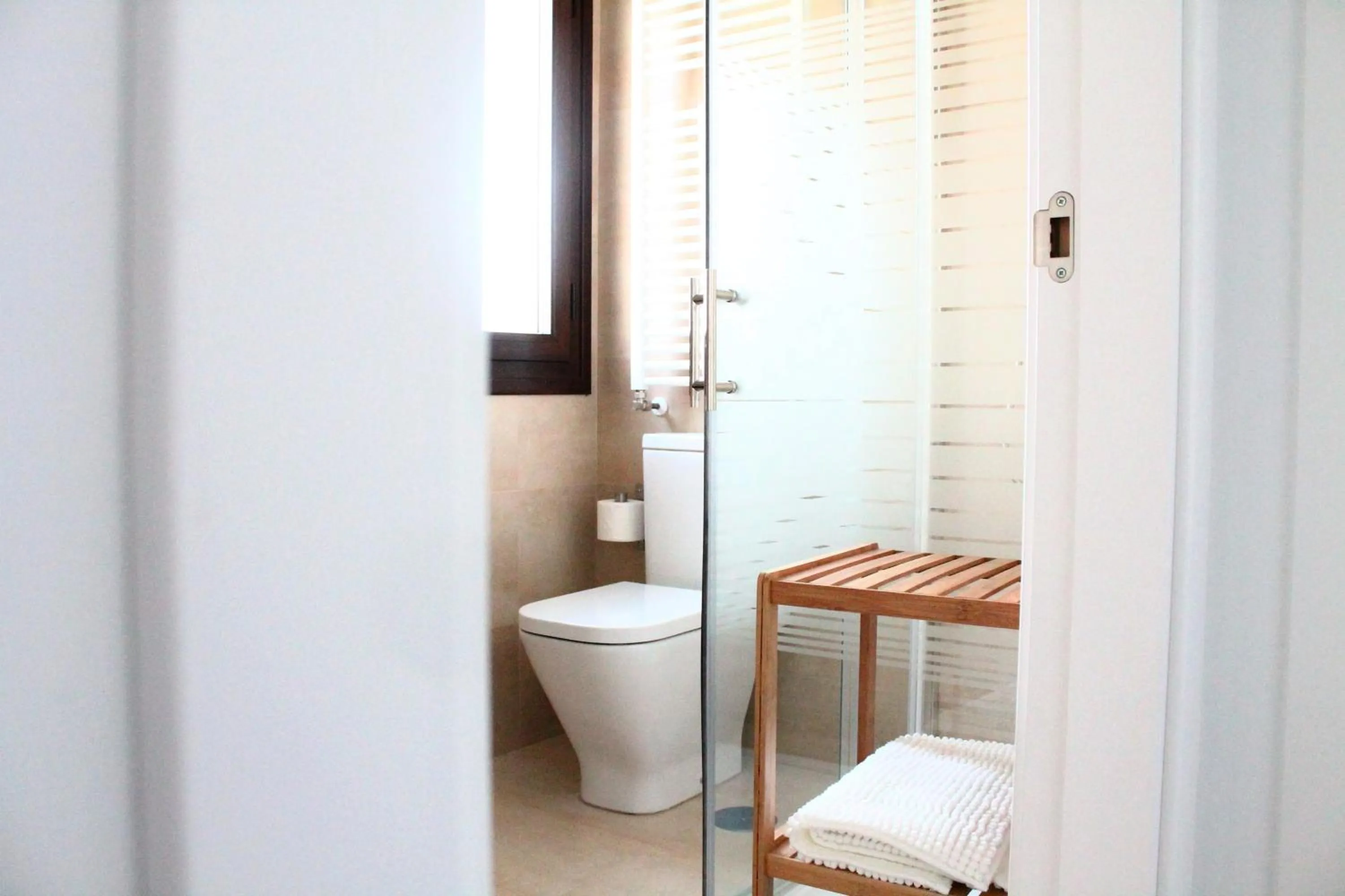 Shower in Hostal Landhaus