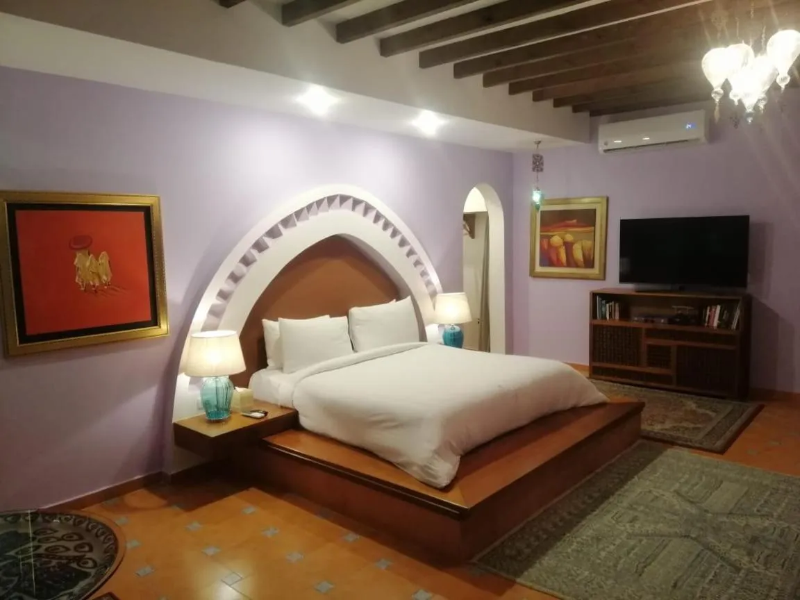 Bed in Lazib Inn Resort & Spa