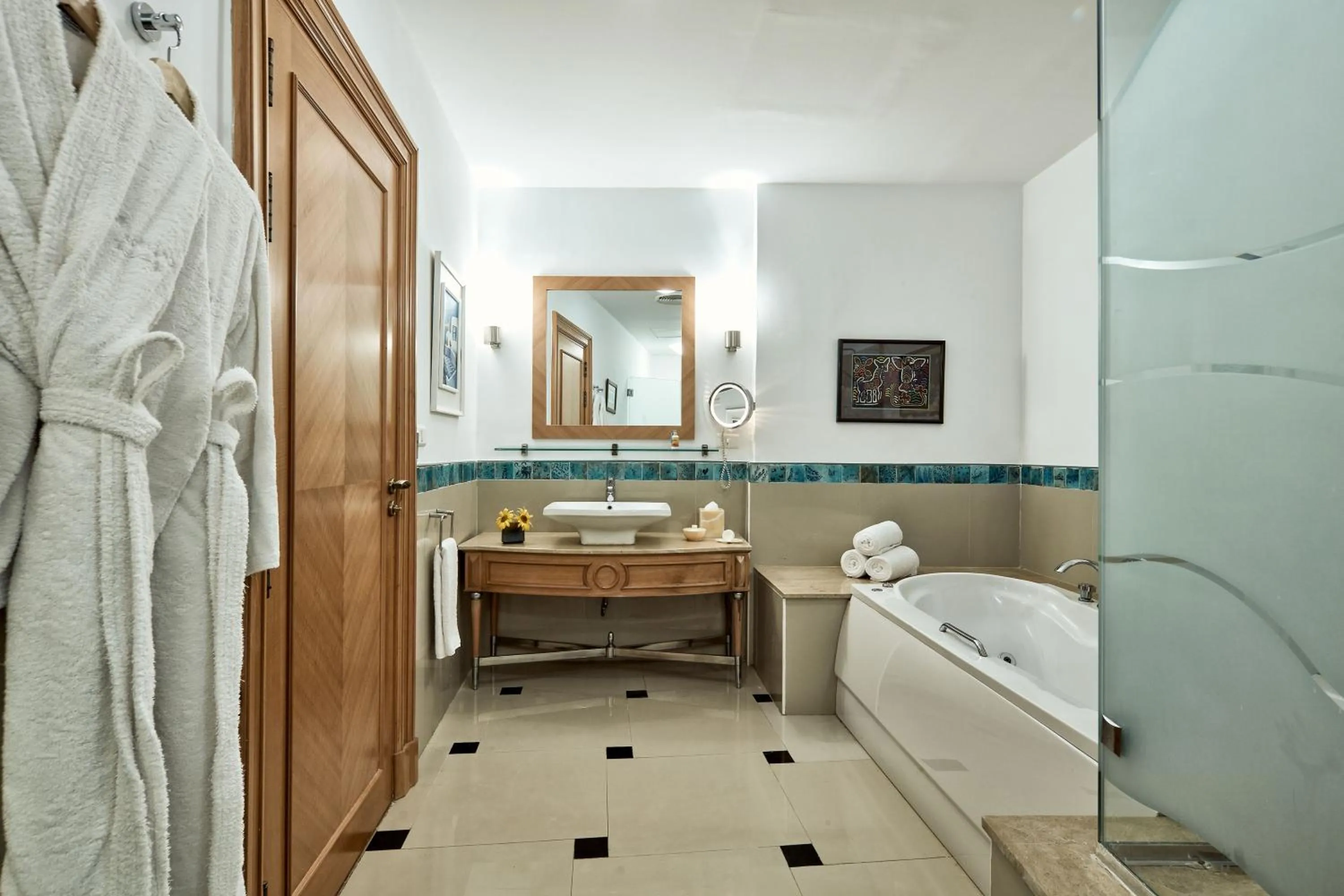 Bathroom in Lazib Inn Resort & Spa