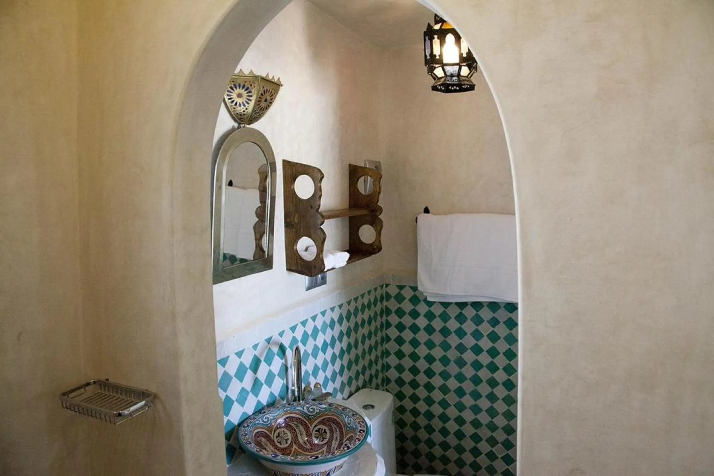 Bathroom in Kasbah Rose
