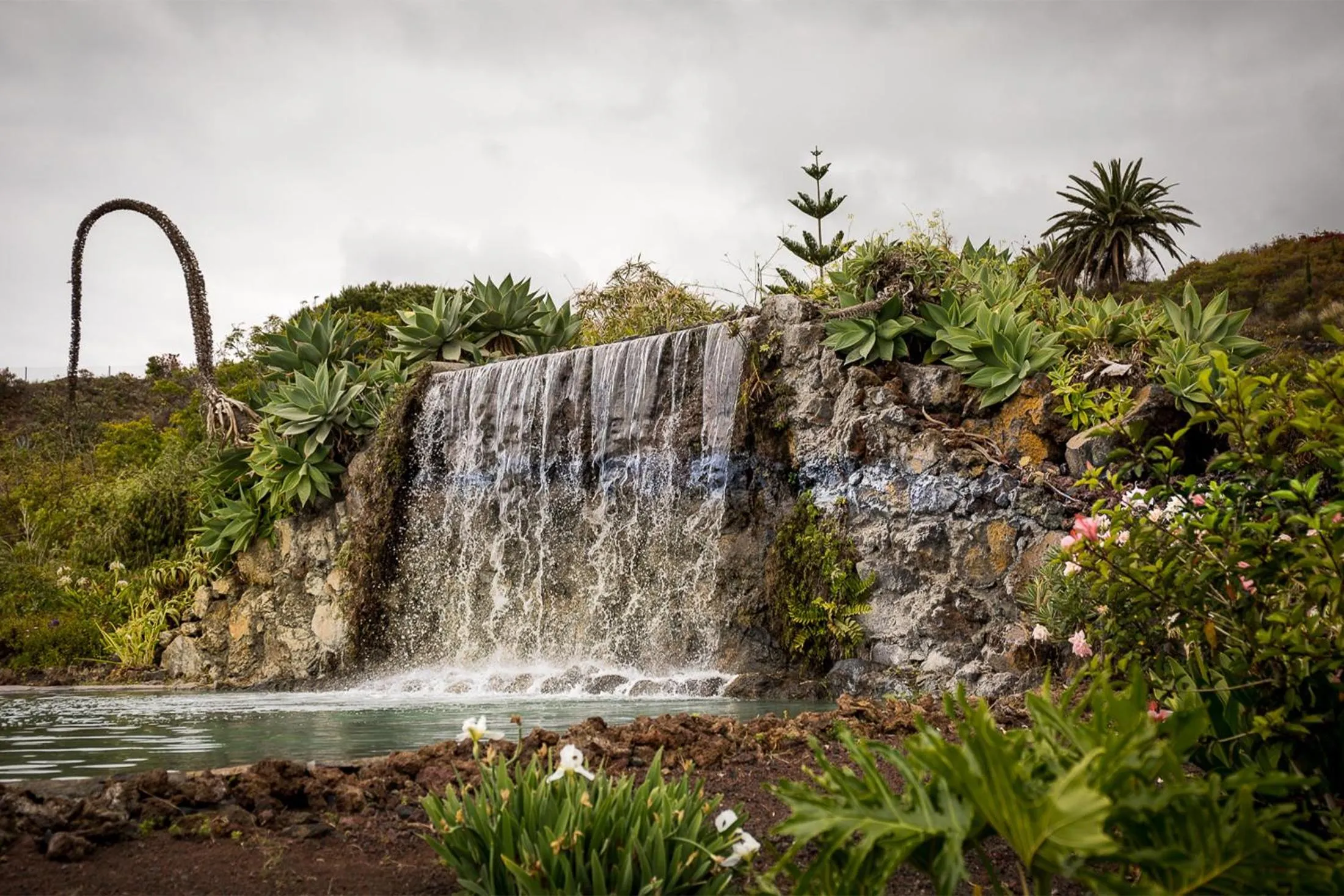 Garden in Parador de La Palma