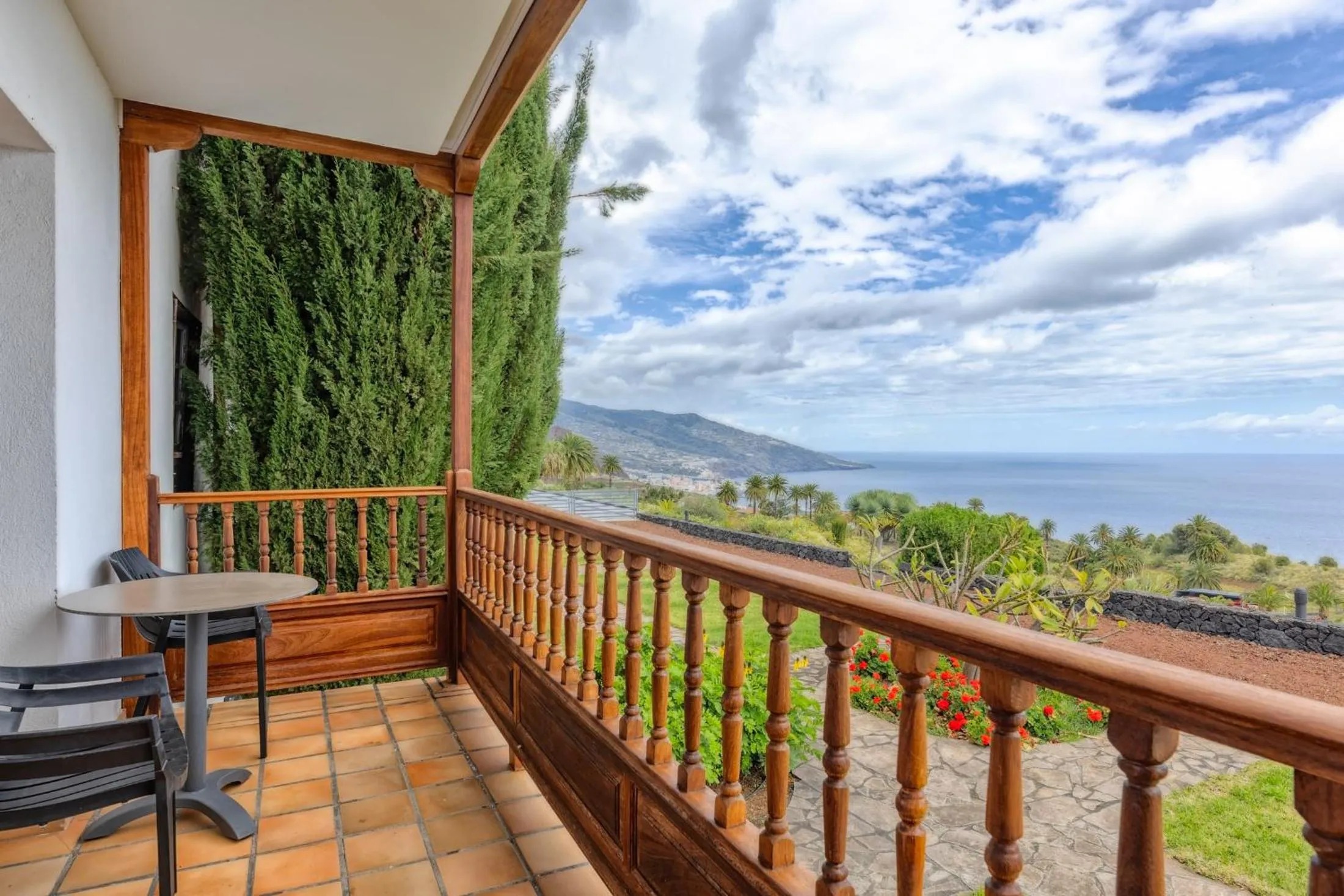 Balcony/Terrace in Parador de La Palma