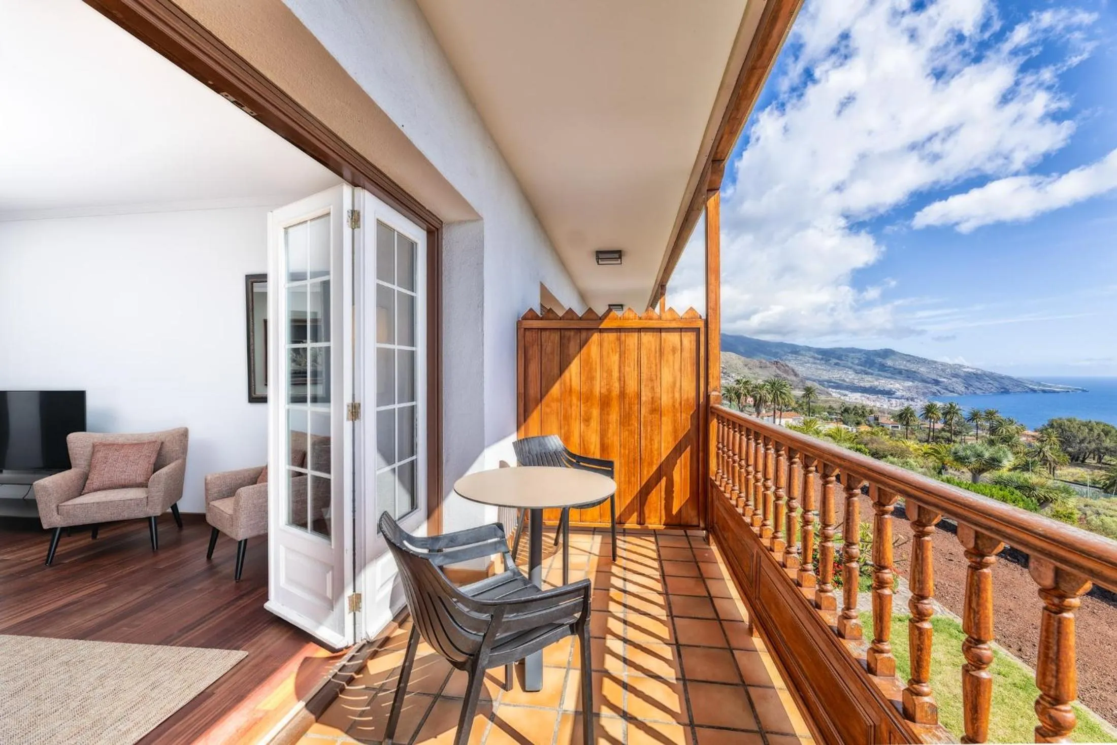 Balcony/Terrace in Parador de La Palma