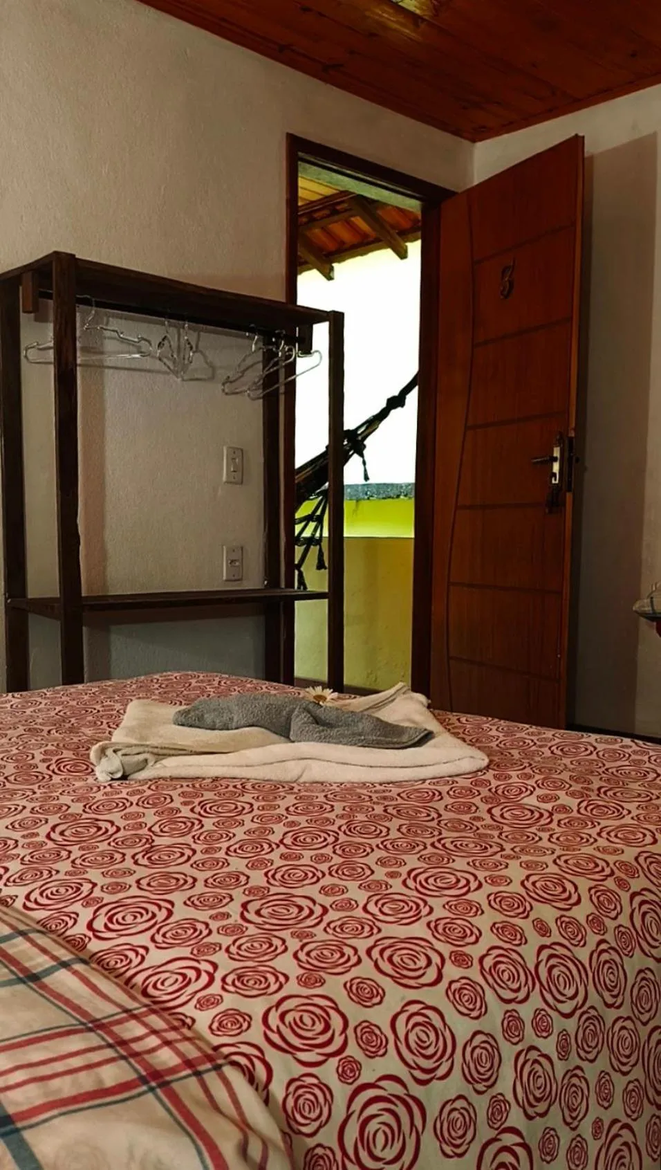 Bed in Pousada Bella Ana