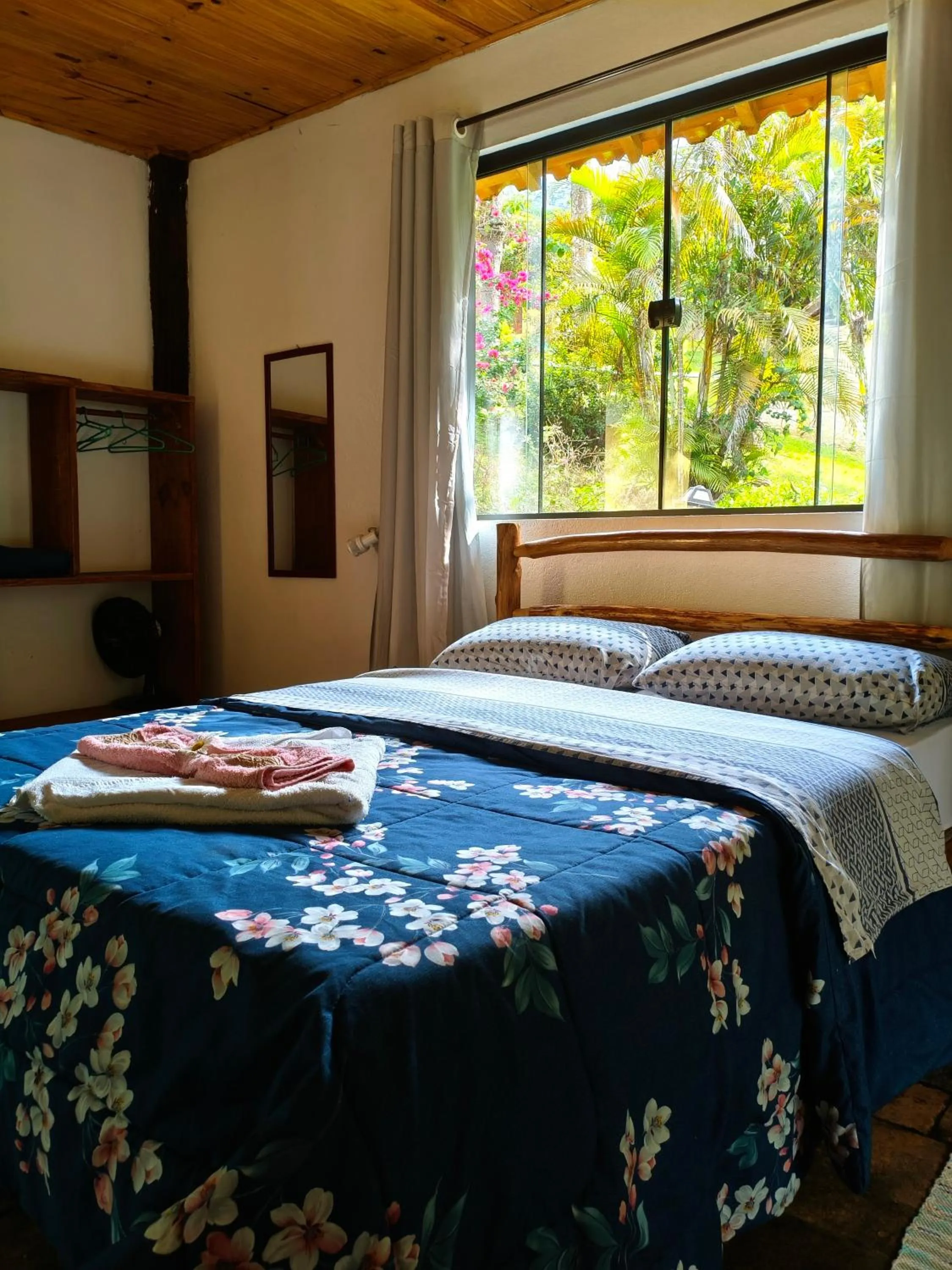 Bed in Pousada Bella Ana