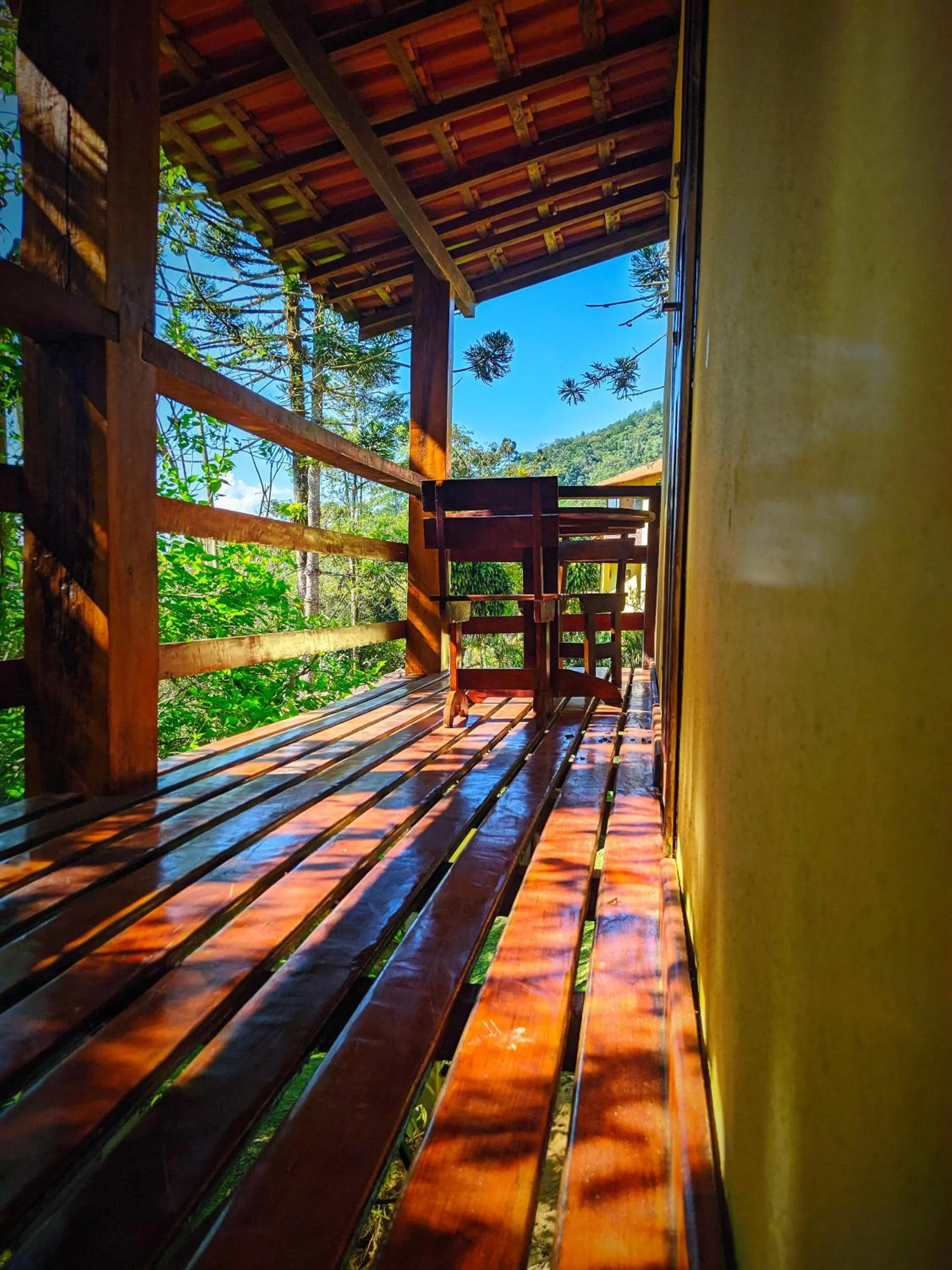 Balcony/Terrace in Pousada Bella Ana