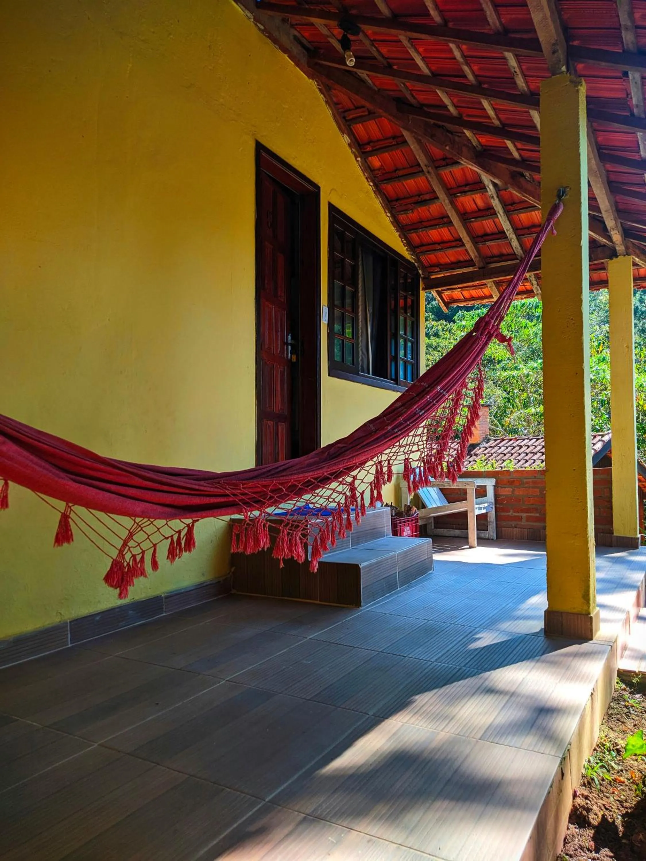 Balcony/Terrace in Pousada Bella Ana