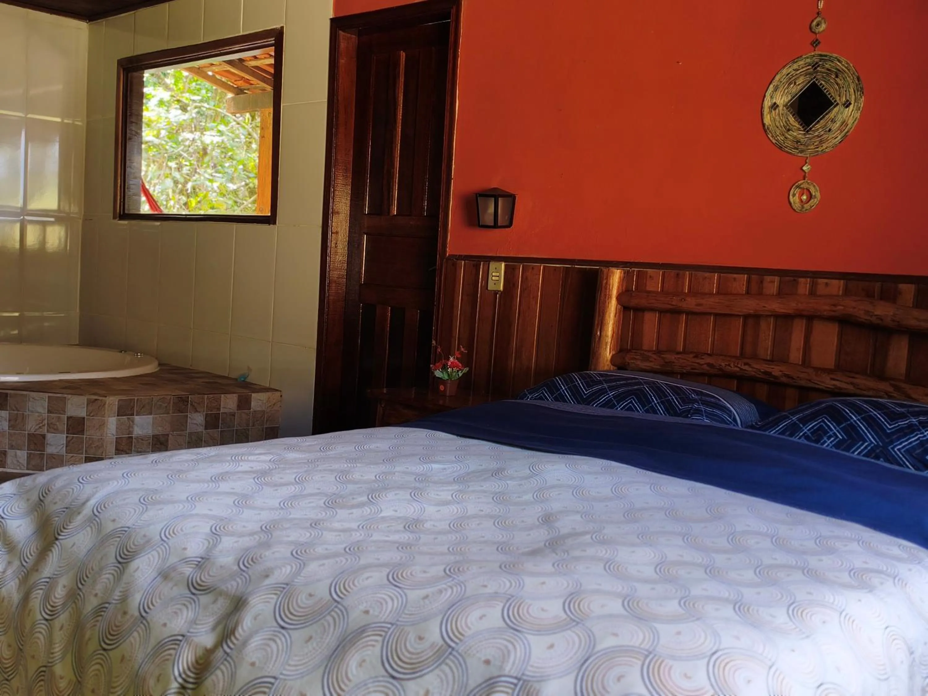 Bed in Pousada Bella Ana