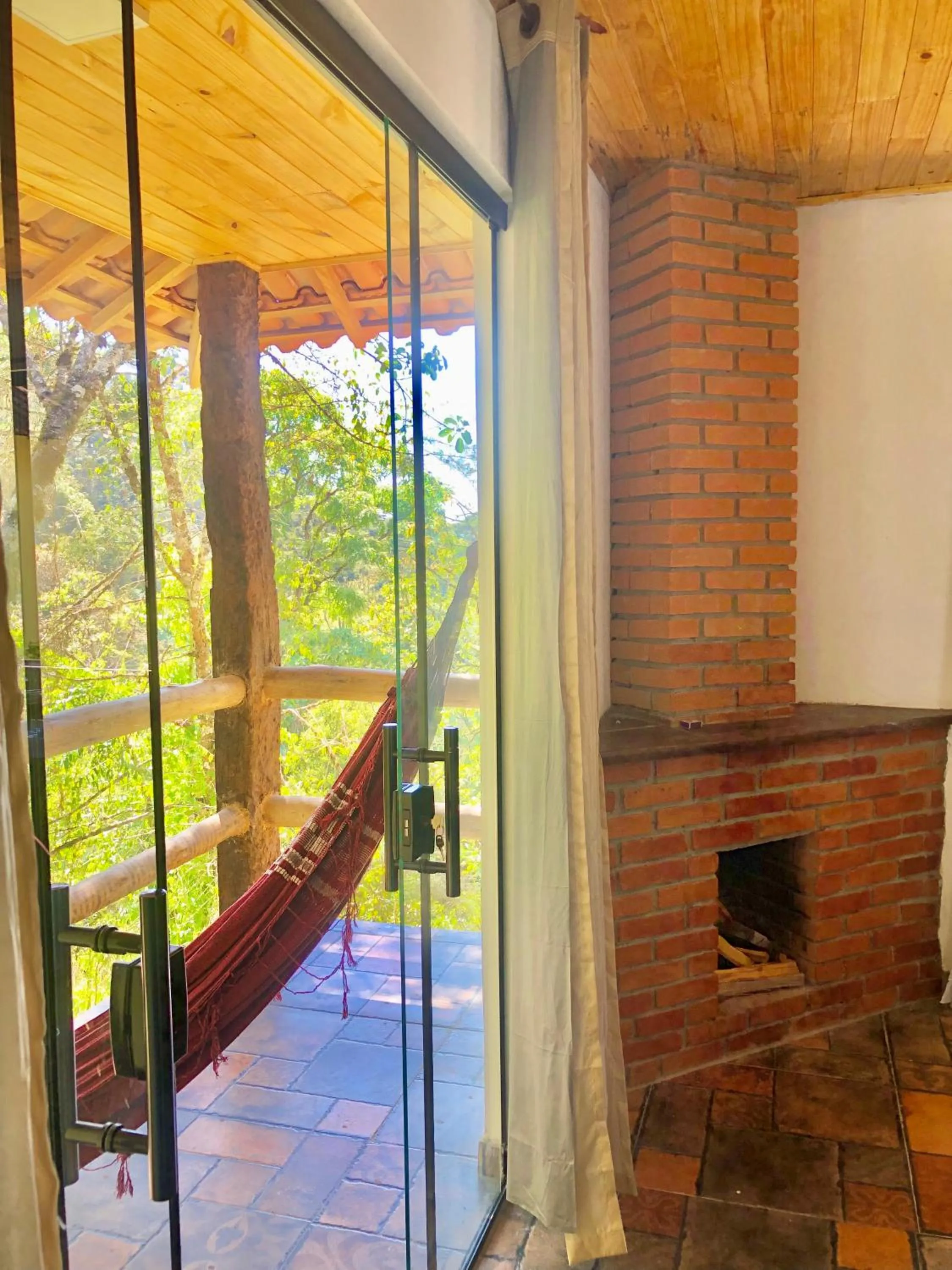 Balcony/Terrace in Pousada Bella Ana