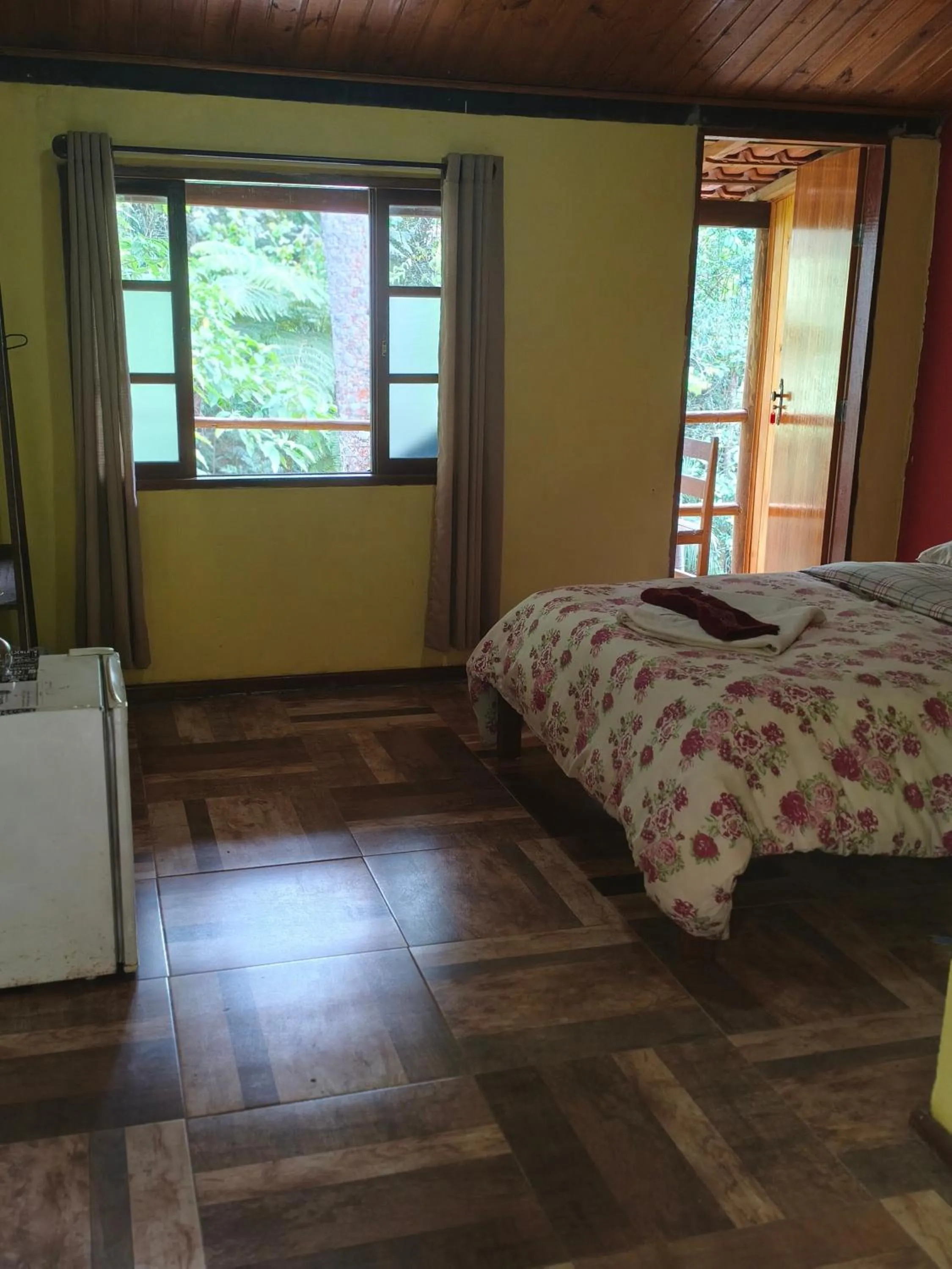 Bed in Pousada Bella Ana