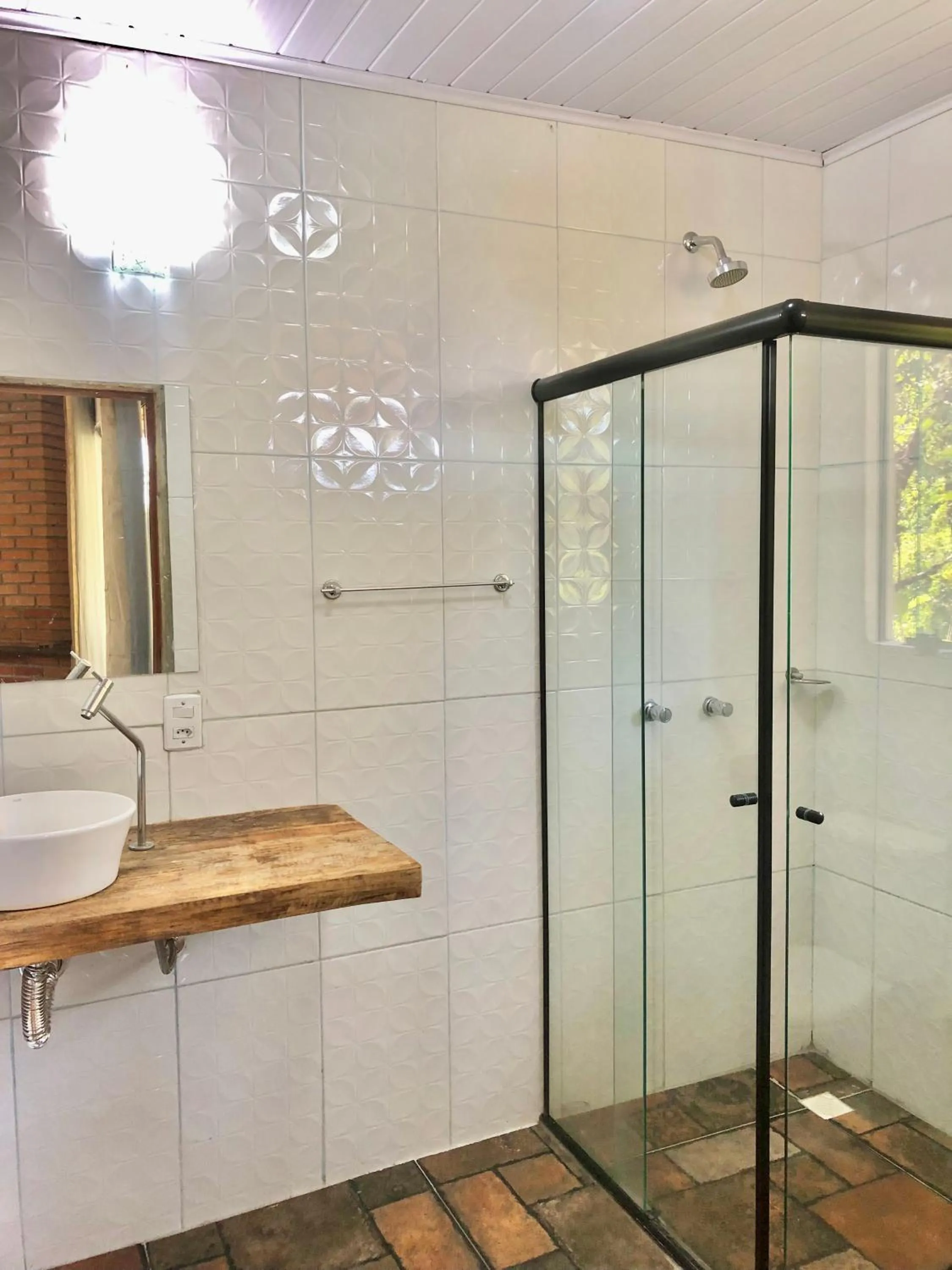 Shower in Pousada Bella Ana