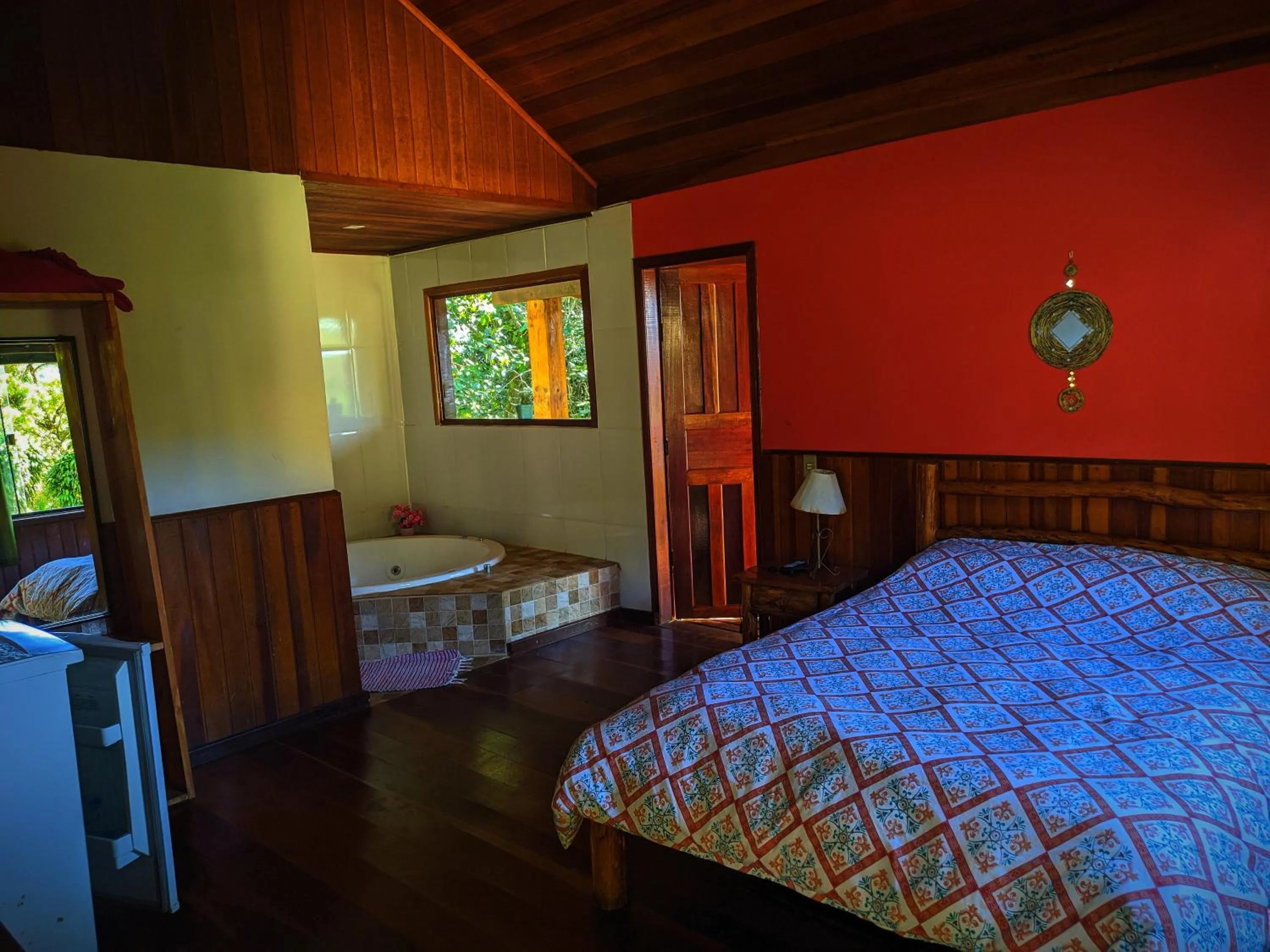 Bed in Pousada Bella Ana