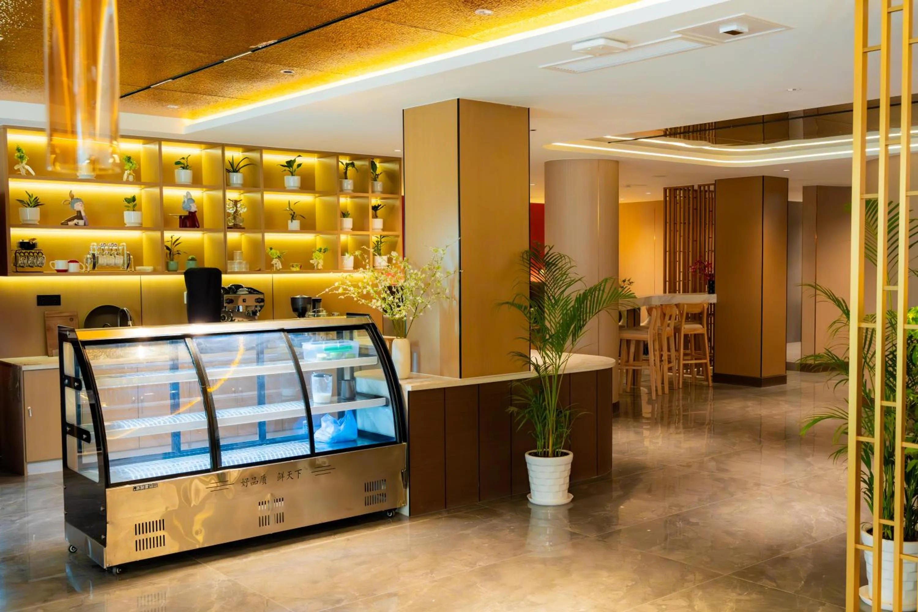 Coffee/tea facilities in Jiuding Joy Hotel