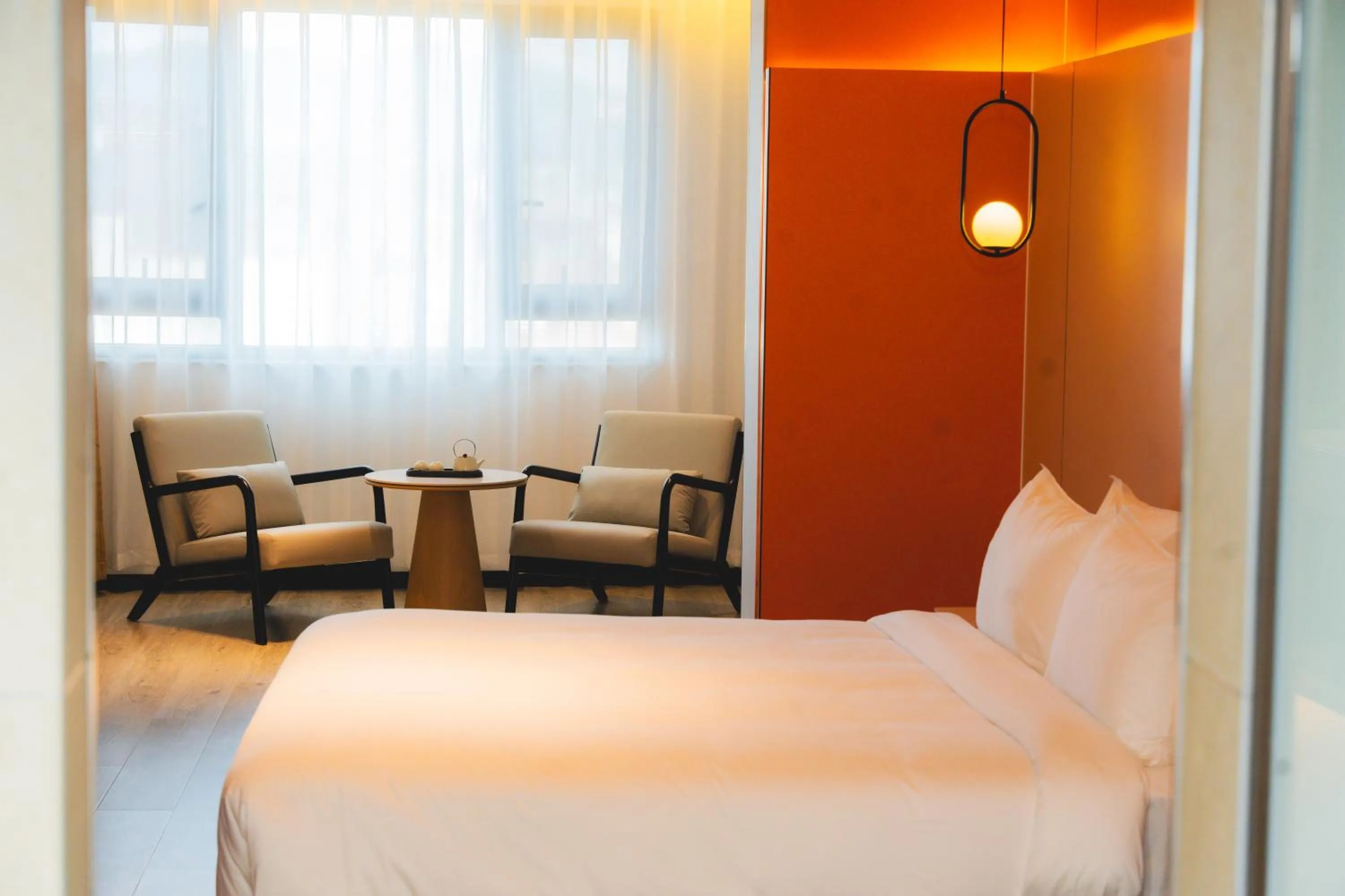 Bedroom, Bed in Jiuding Joy Hotel