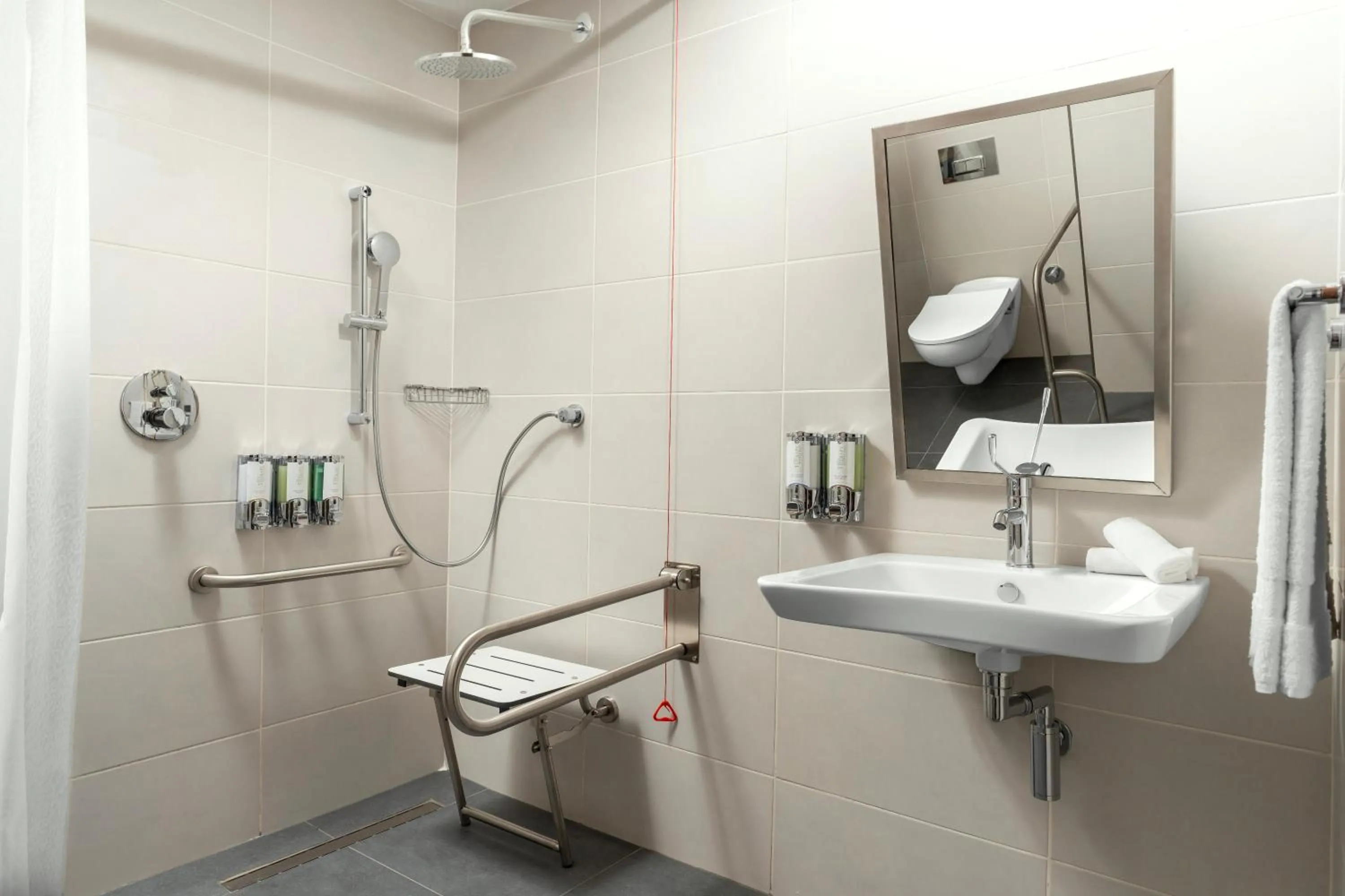 Shower in Hampton By Hilton Istanbul Sisli