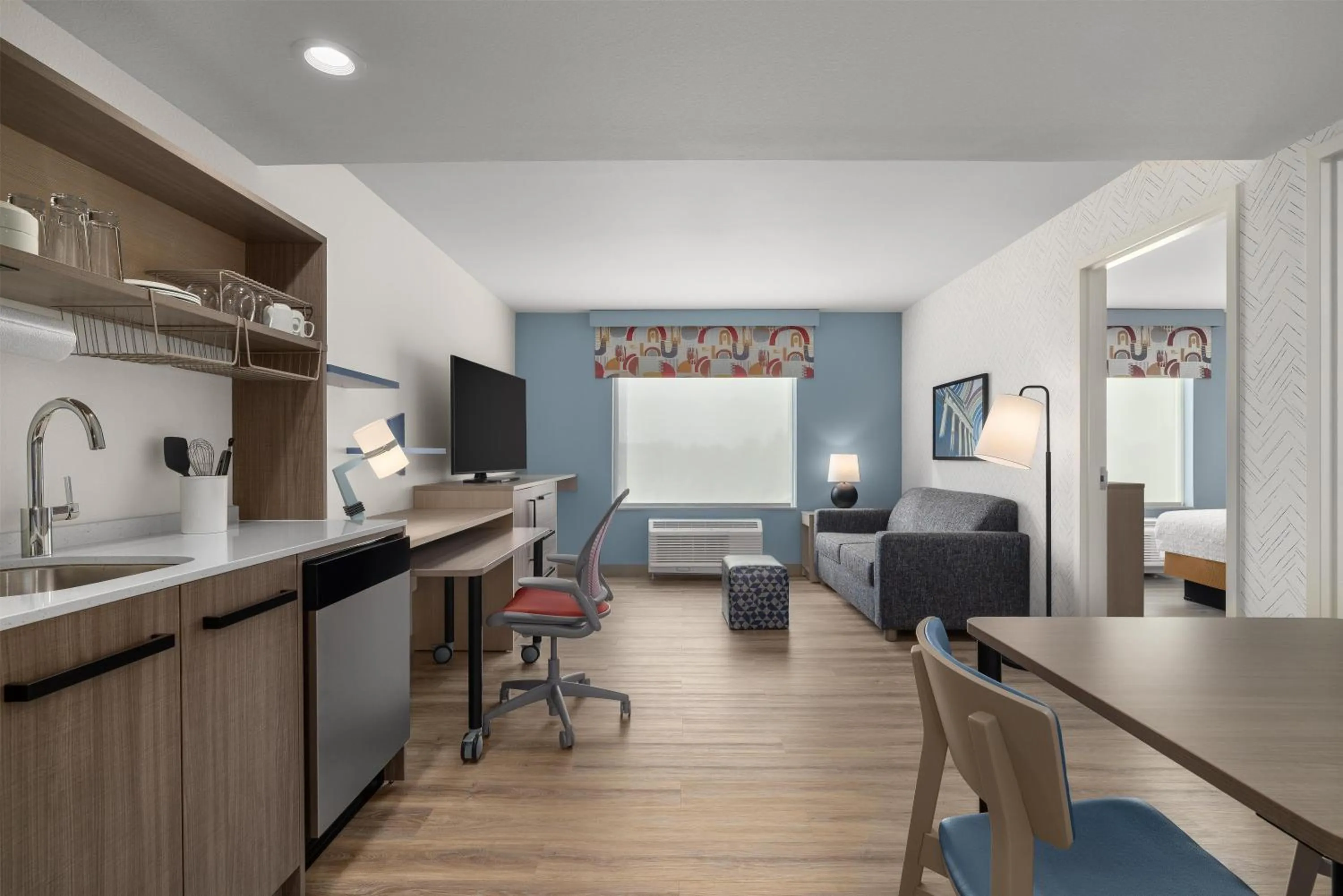 Living room in Home2 Suites By Hilton Muncie