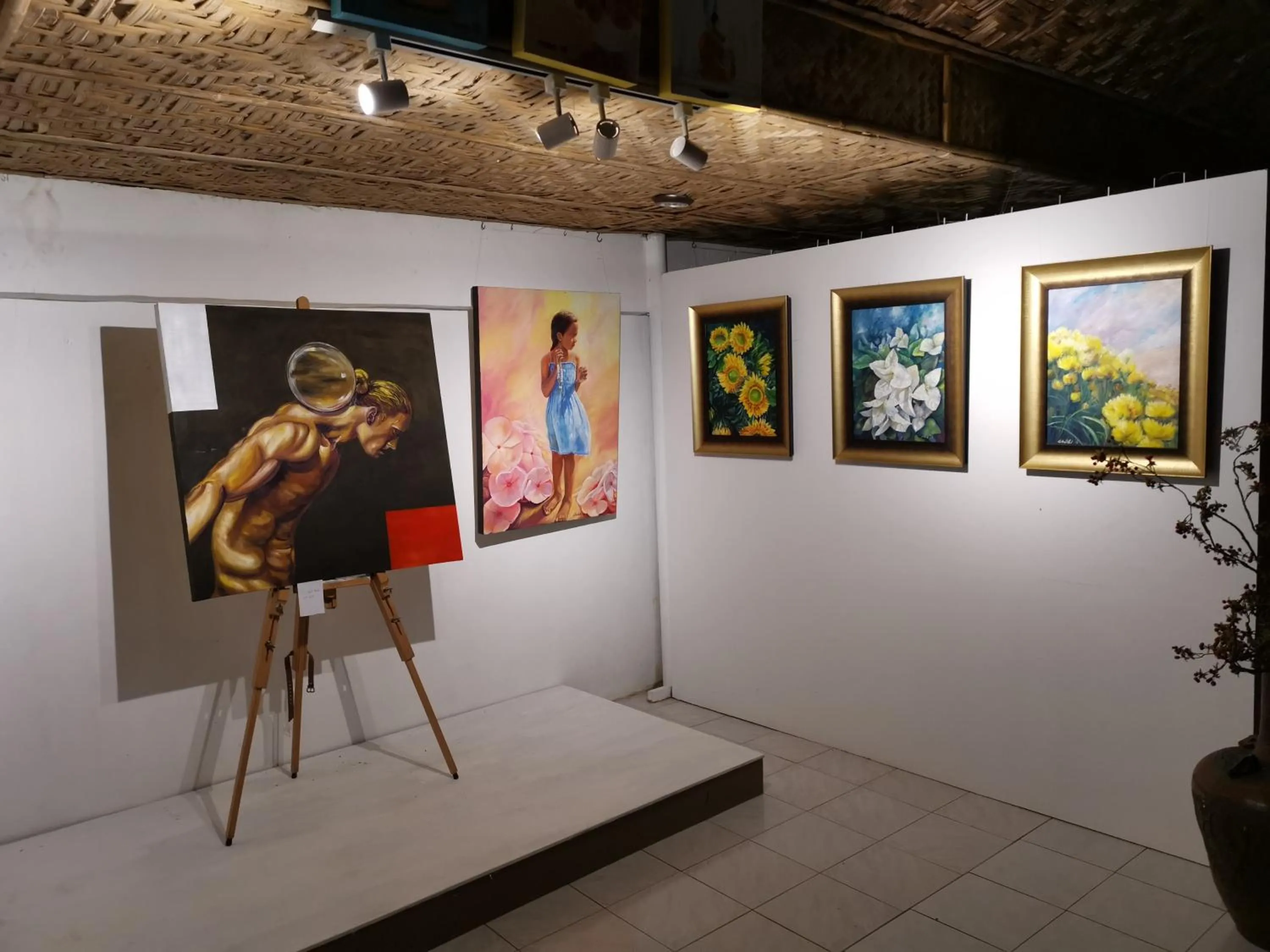 Lobby or reception in La Vida Hostel Samal Island