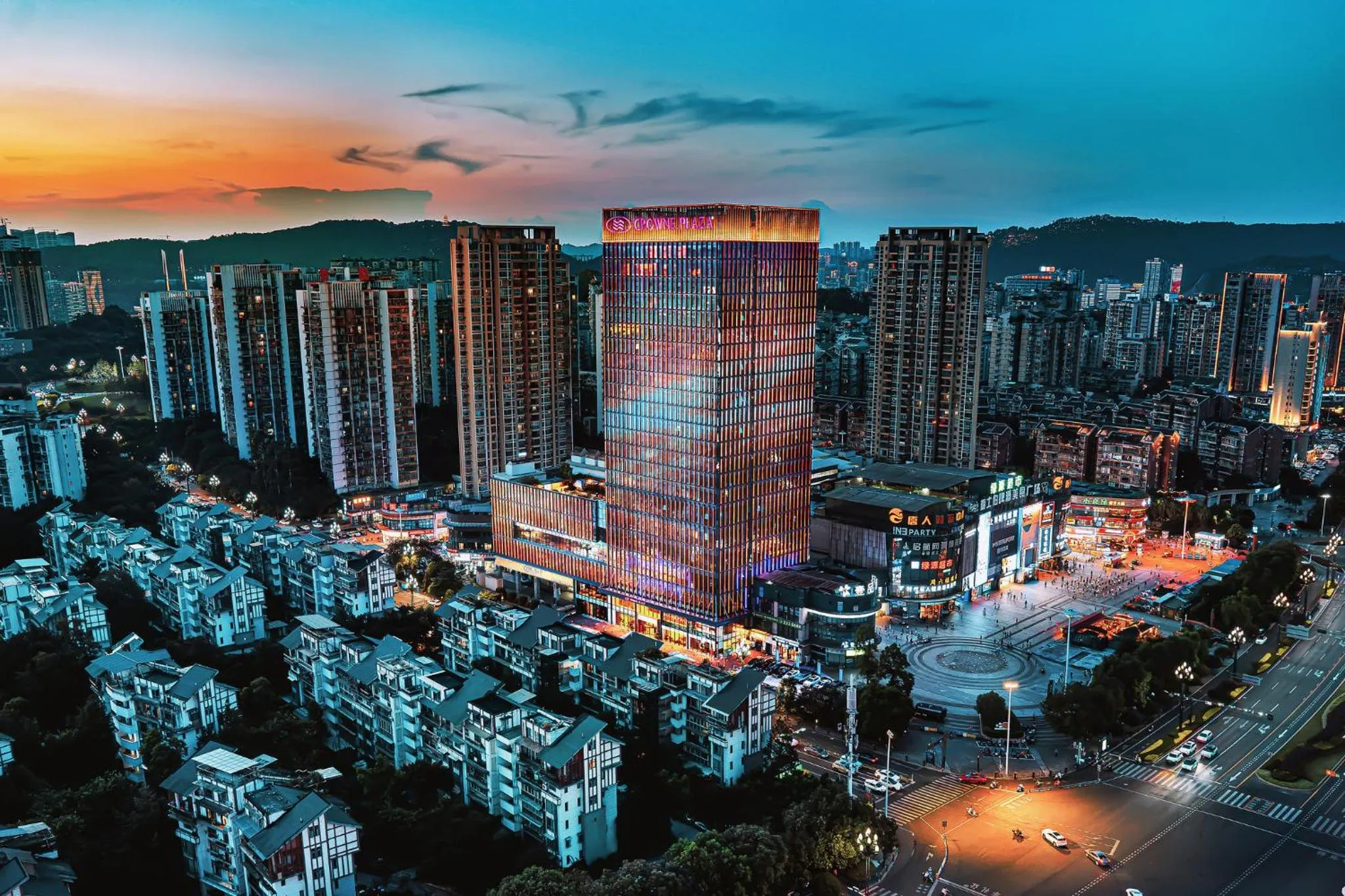 Property building in Crowne Plaza Yibin by IHG