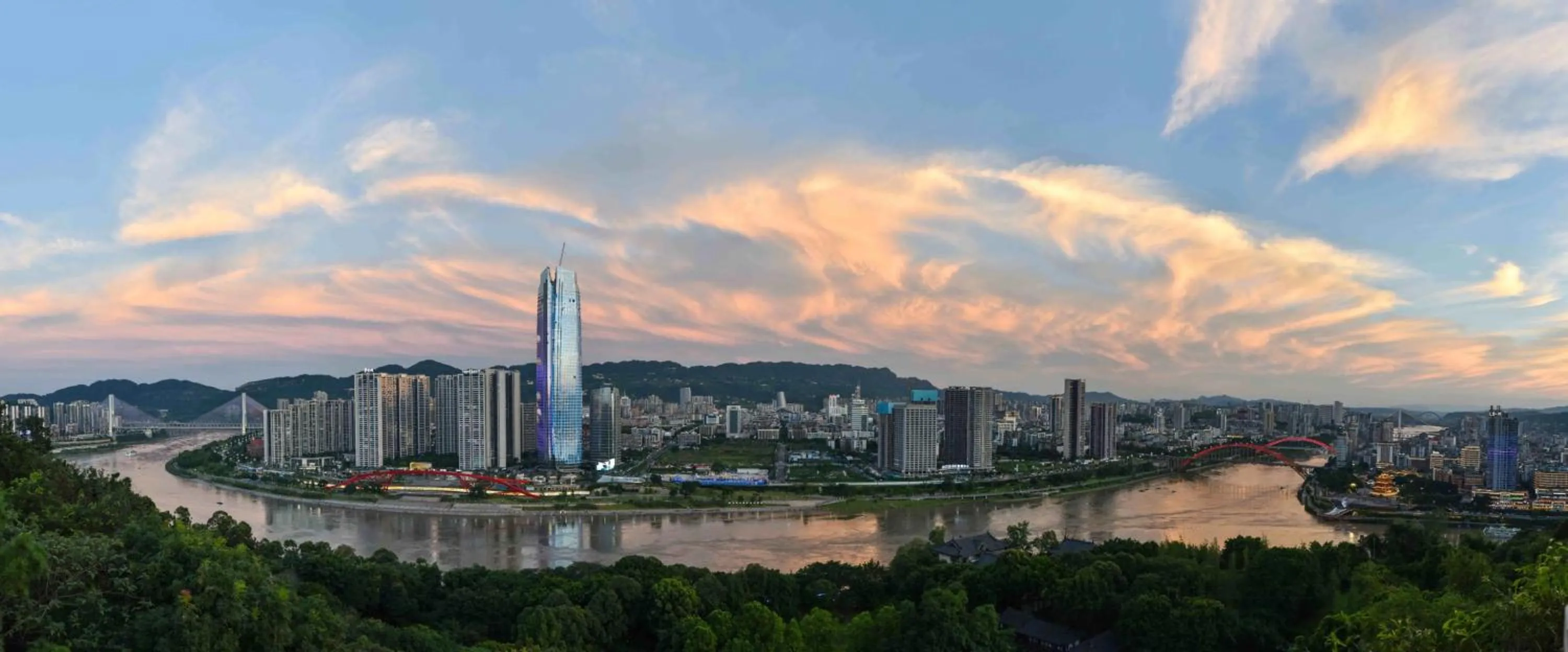 Property building in Crowne Plaza Yibin by IHG