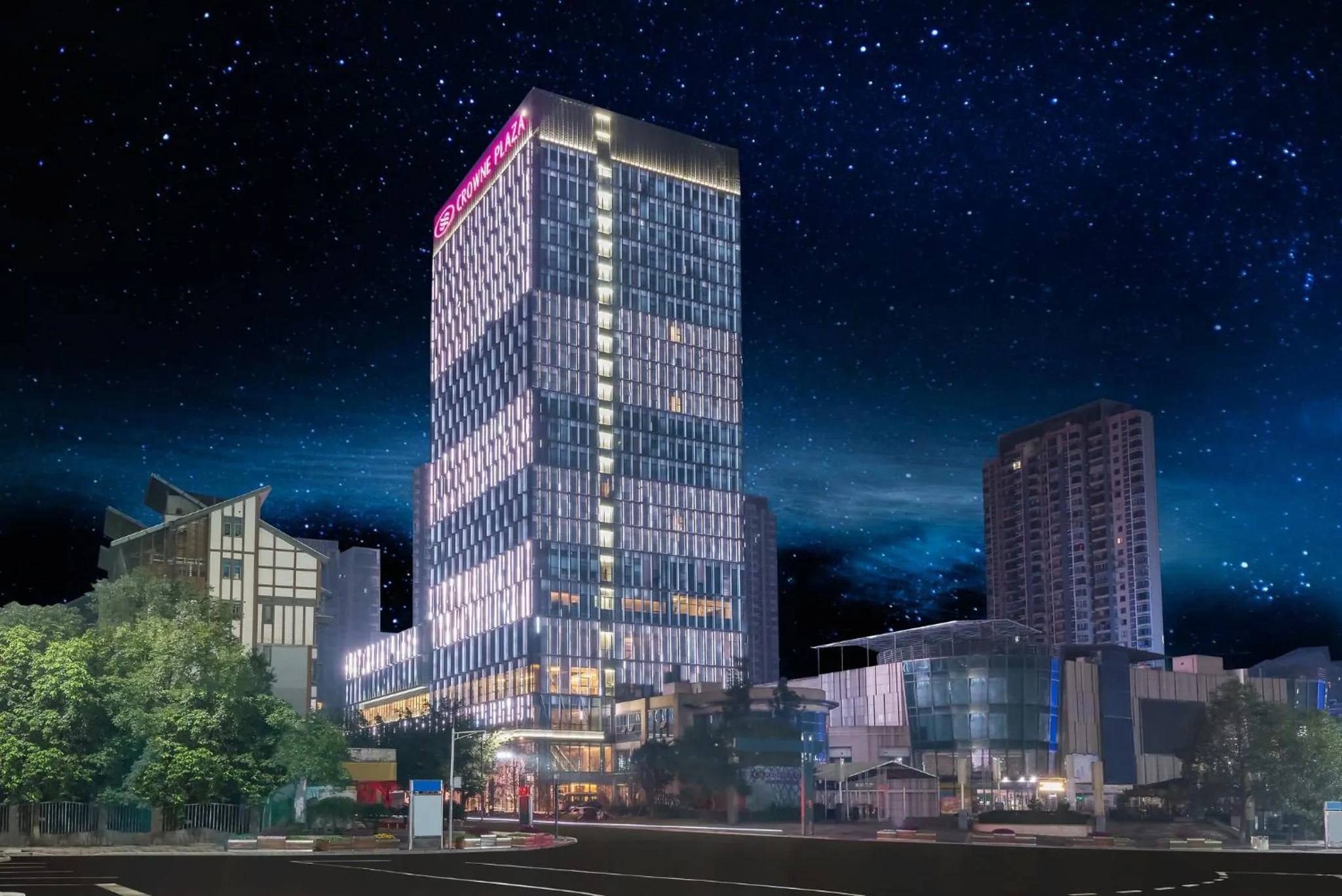 Property building in Crowne Plaza Yibin by IHG